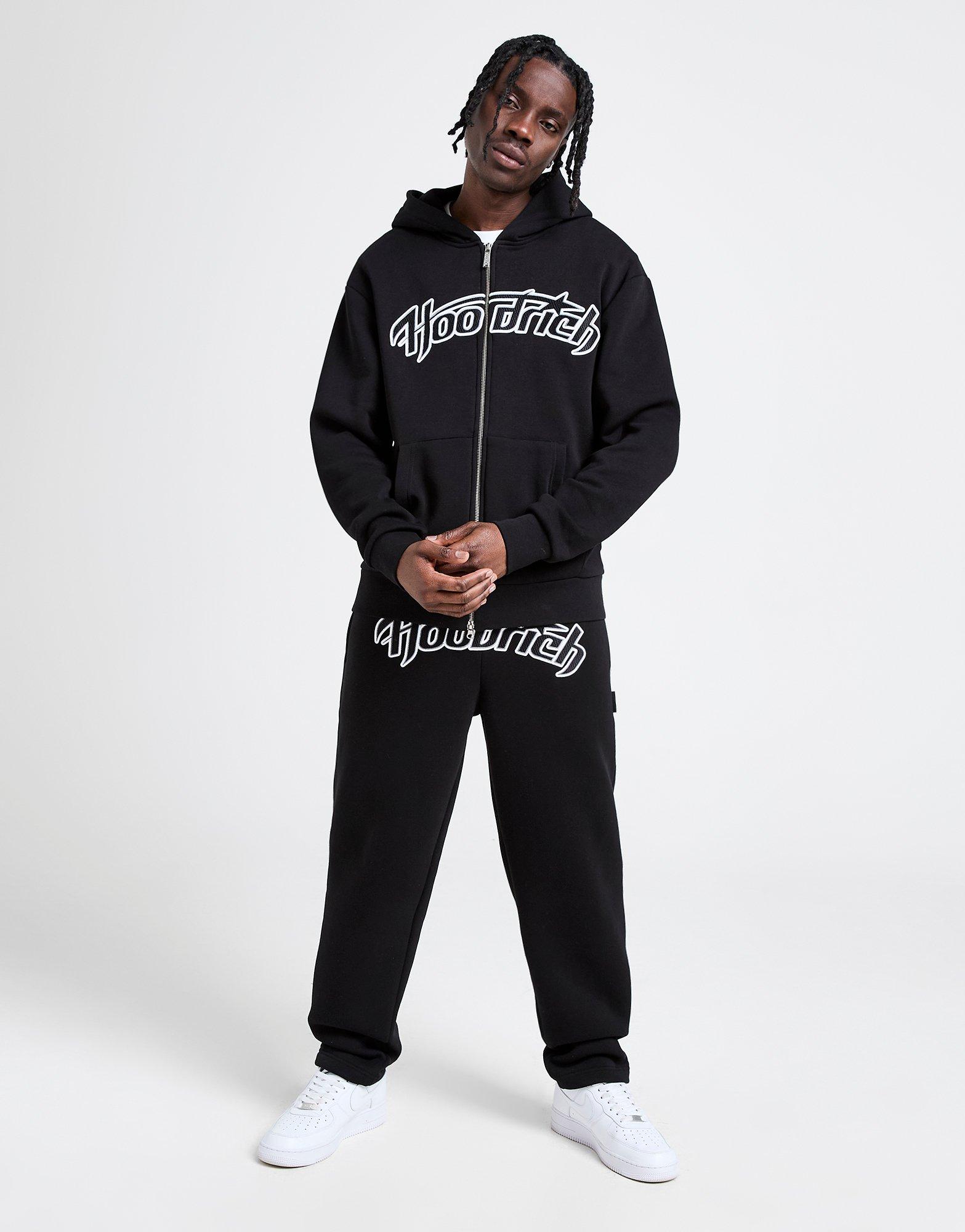 Hoodrich オーバーサイズ ジッパーフーディ 星 Galaxy Black Hoodrich Galaxy Full Zip Hoodie - JD Sports Global