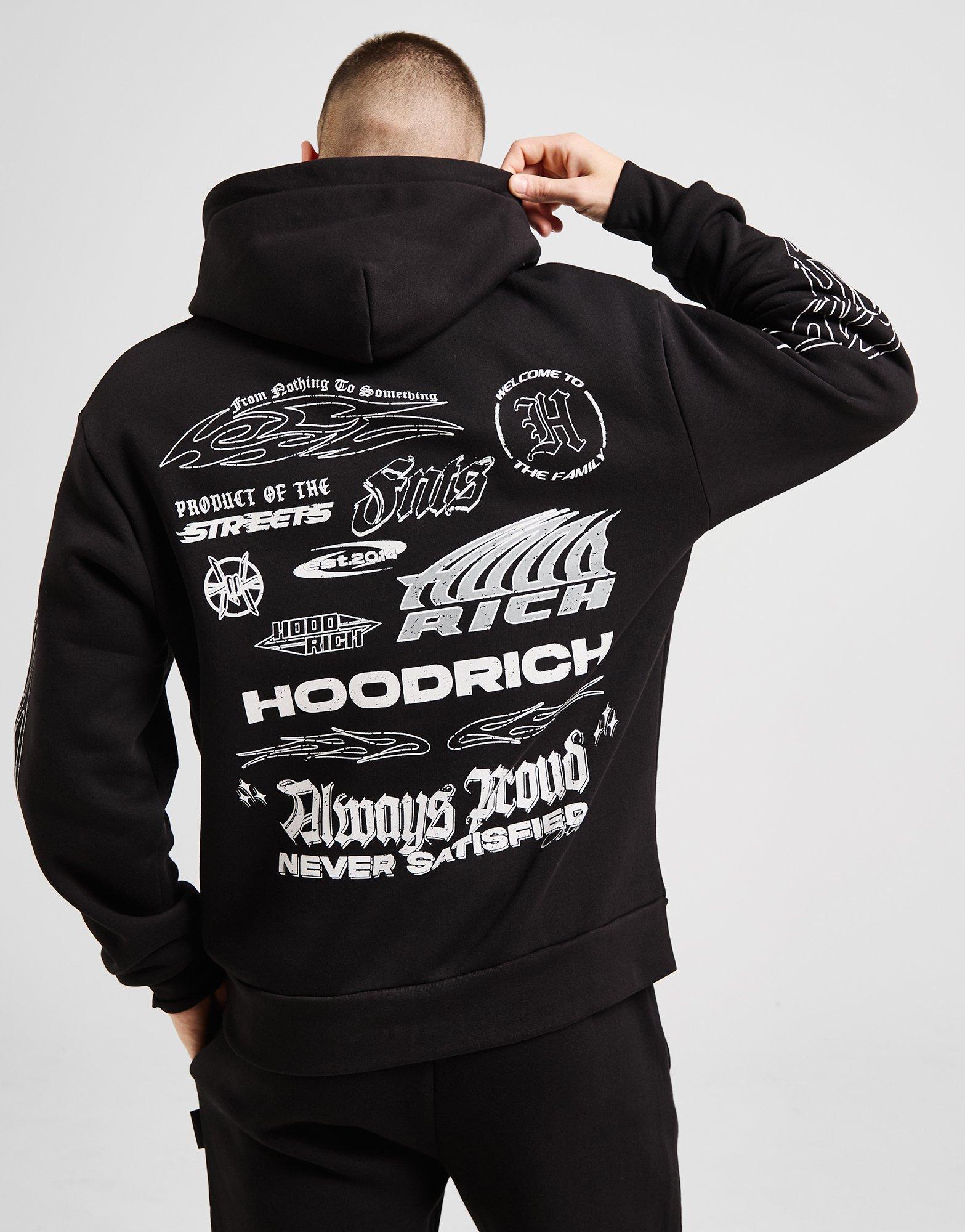 Black Hoodrich Chroma Overhead Hoodie JD Sports NZ