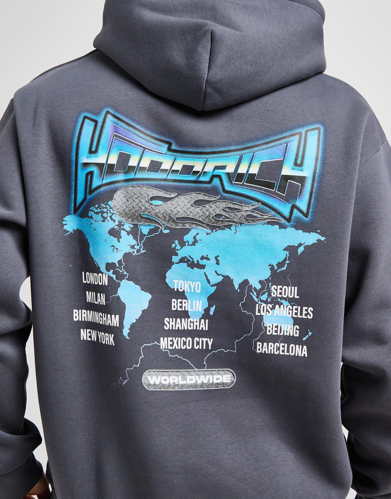 Hoodrich Sweat à capuche Worldwide