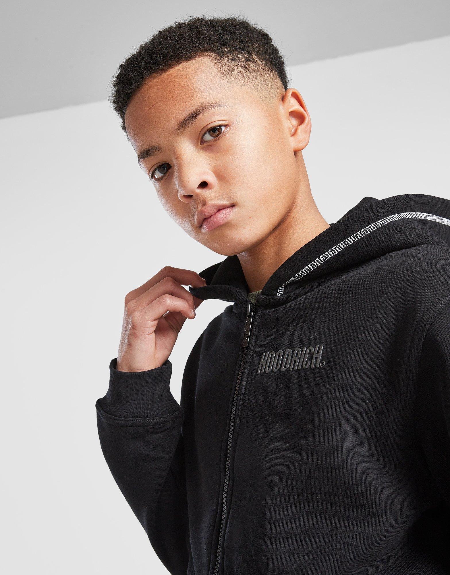 Hoodrich Stitch Oversized Full Zip Hoodie Junior