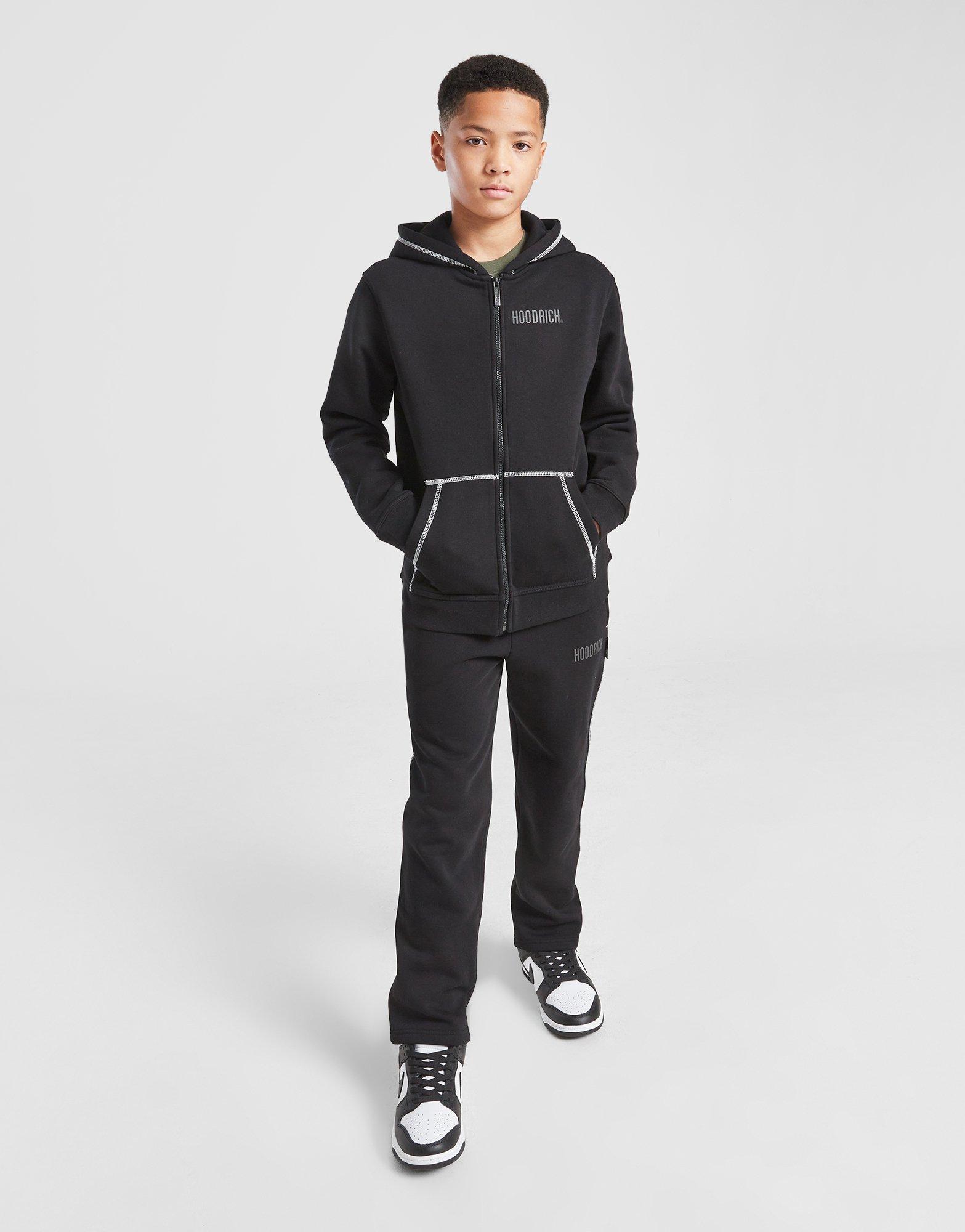 Hoodrich Stitch Oversized Full Zip Hoodie Junior