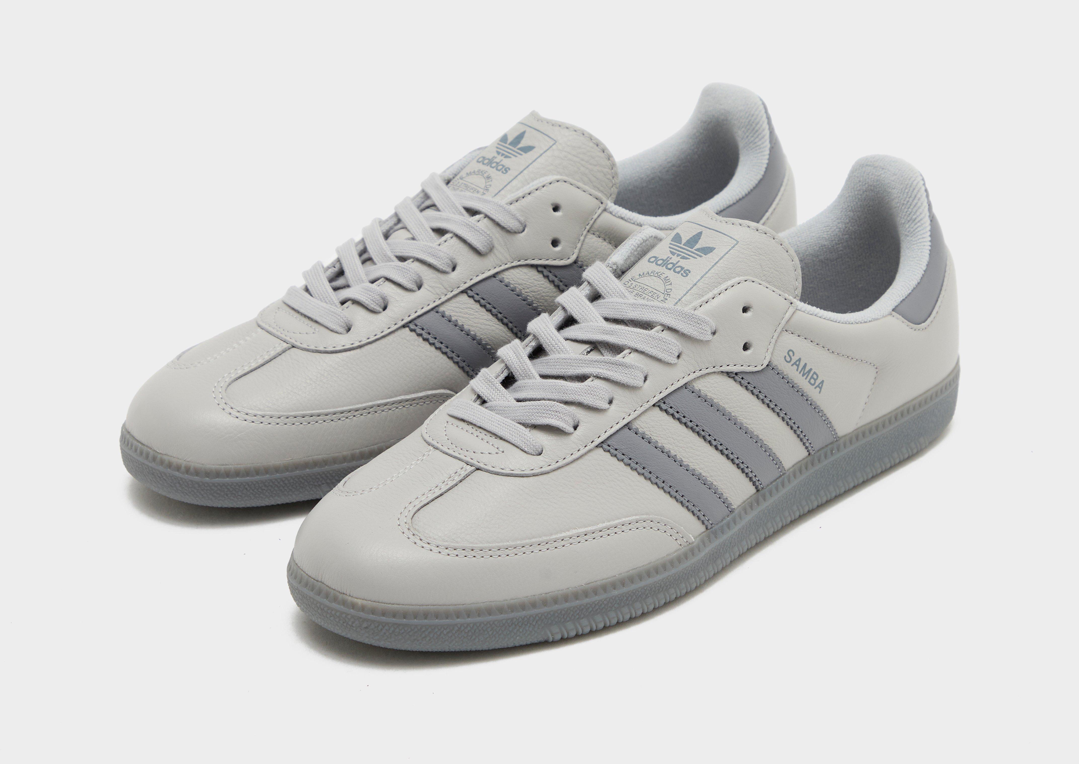 Grey adidas Originals Samba OG - JD Sports Global
