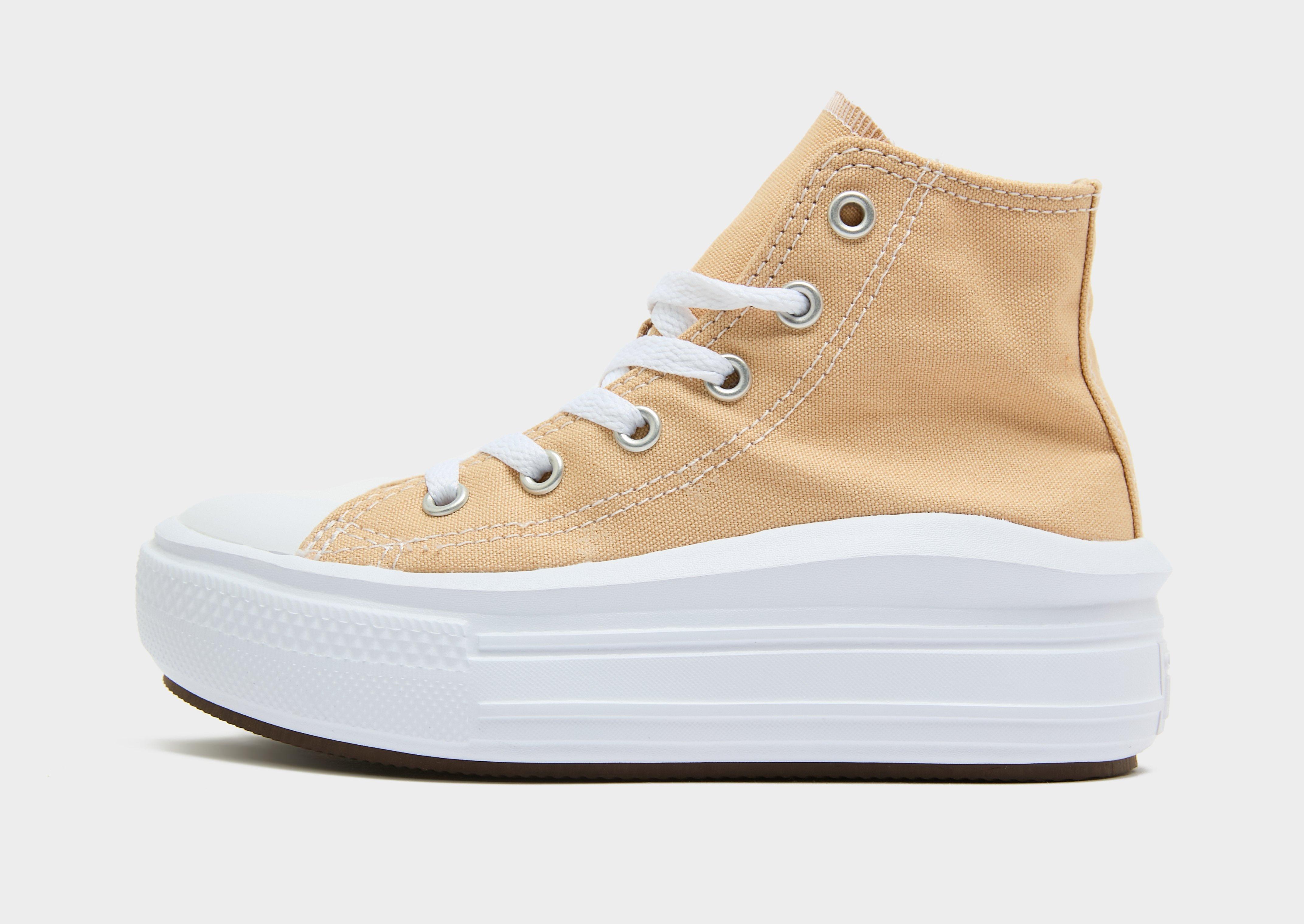 Beige Chuck Taylor All Star Move Farro Brown Converse Chuck Taylor