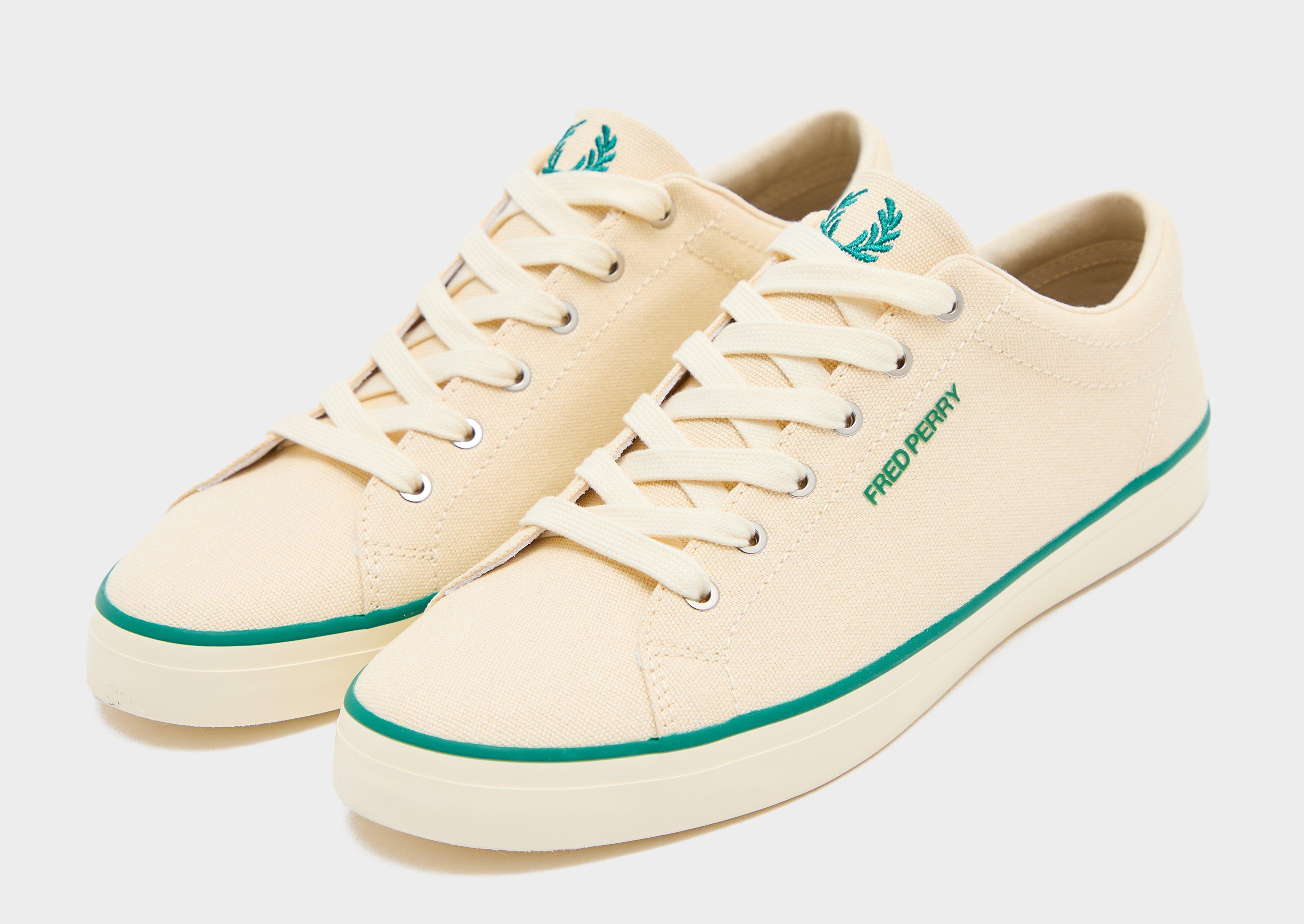 White Fred Perry Baseline Canvas - JD Sports Global