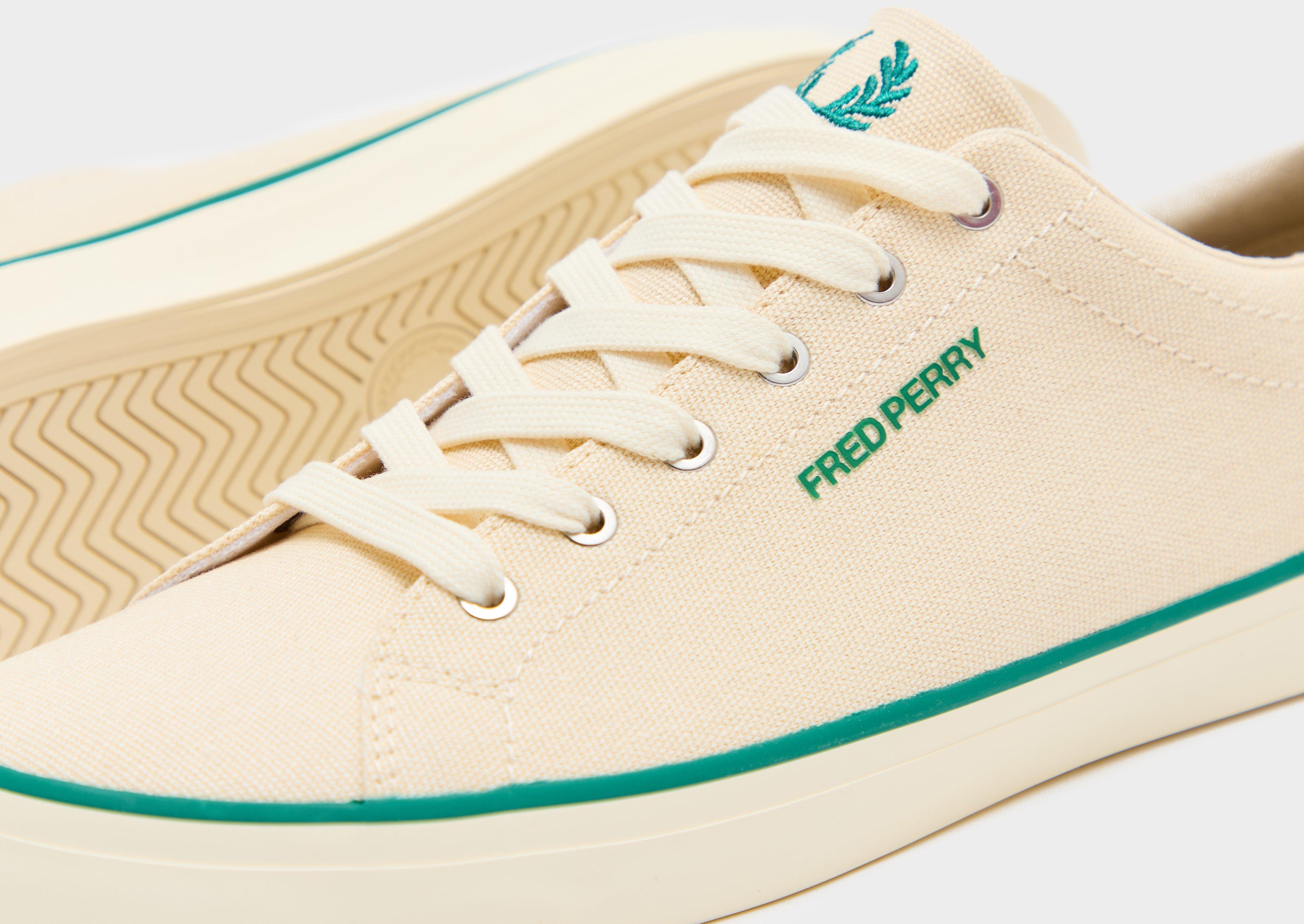 スニーカー FRED PERRY Baseline Canvas 5FT1995 Baseline Canvas - Snow White | Men's Footwear | Boots