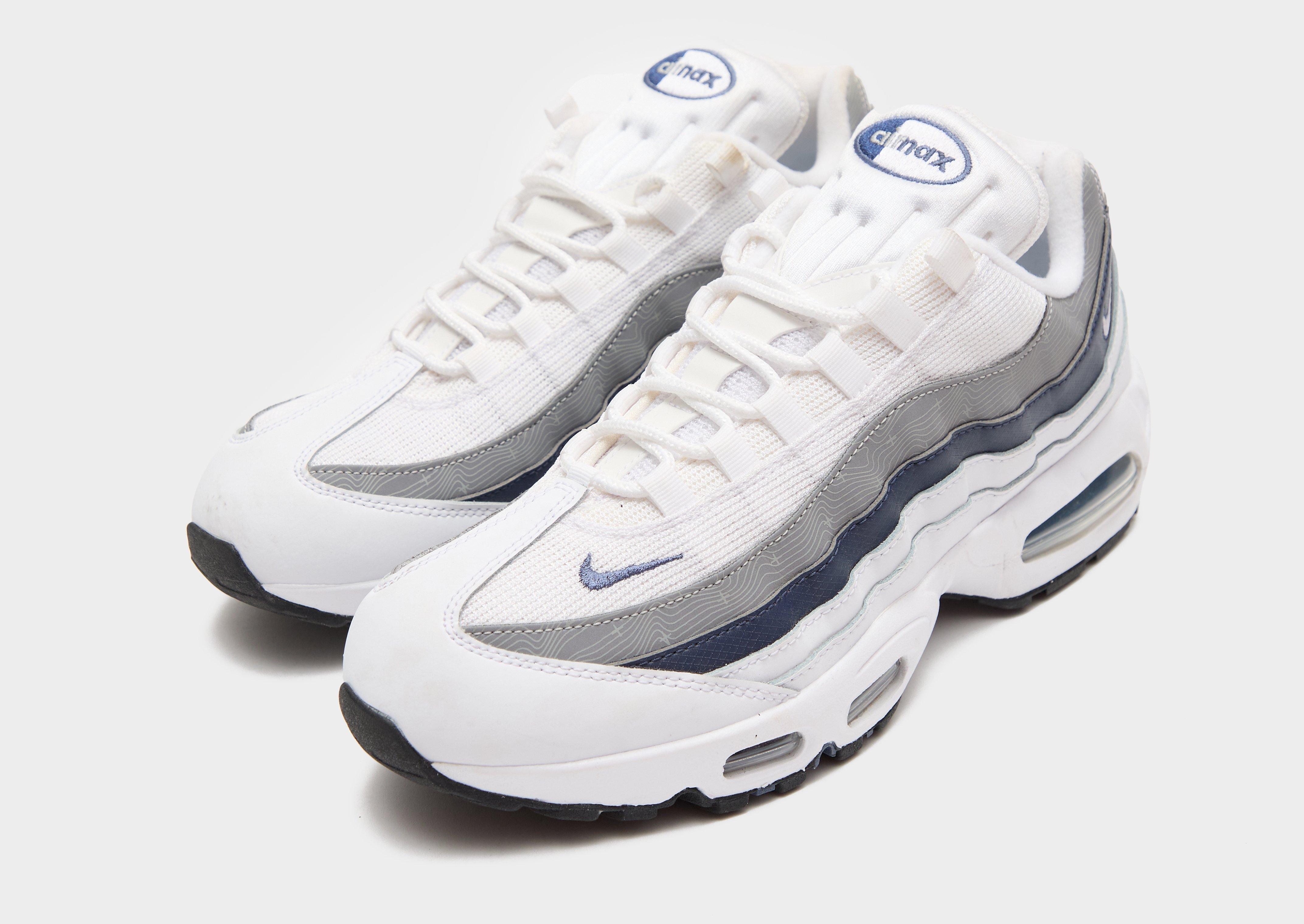 White Nike Air Max 95 - JD Sports Global