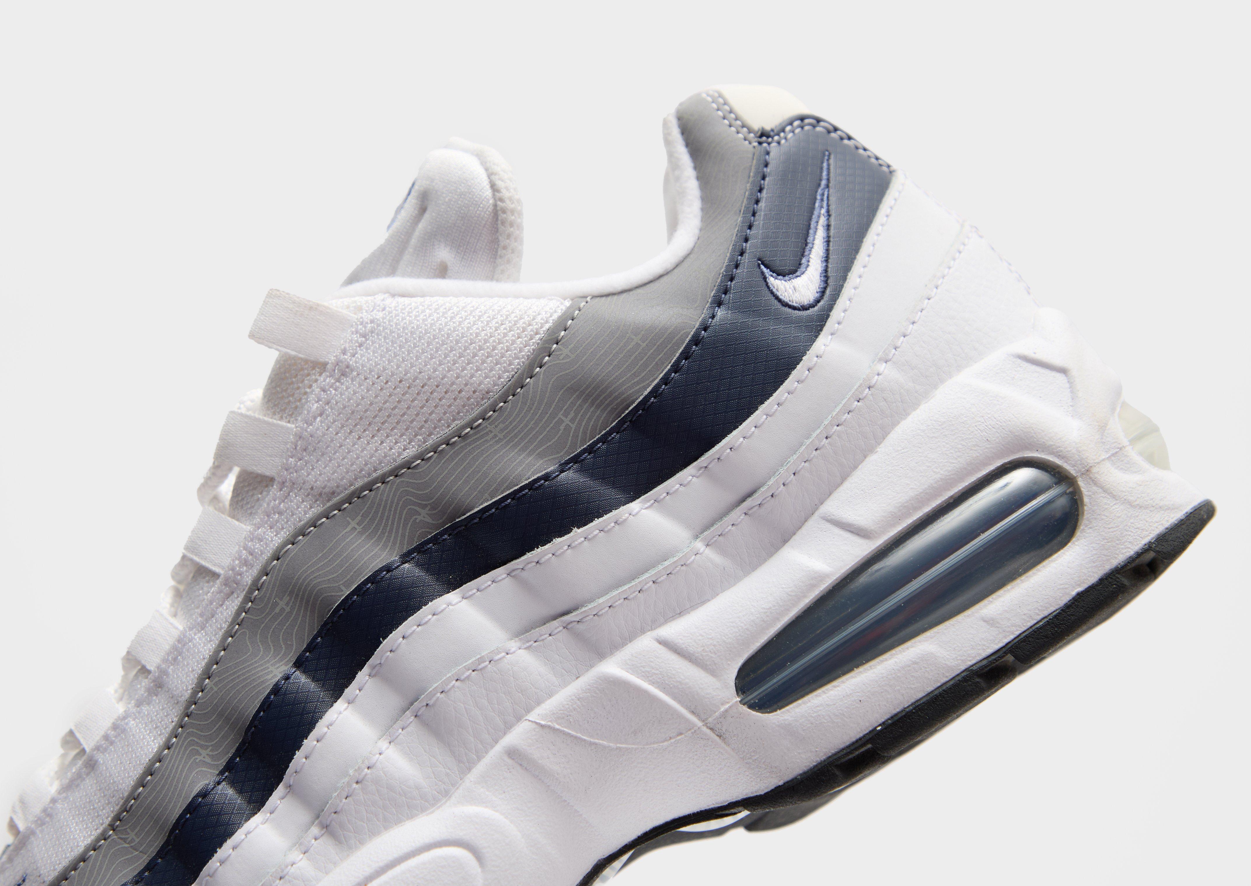 White Nike Air Max 95 - JD Sports Global