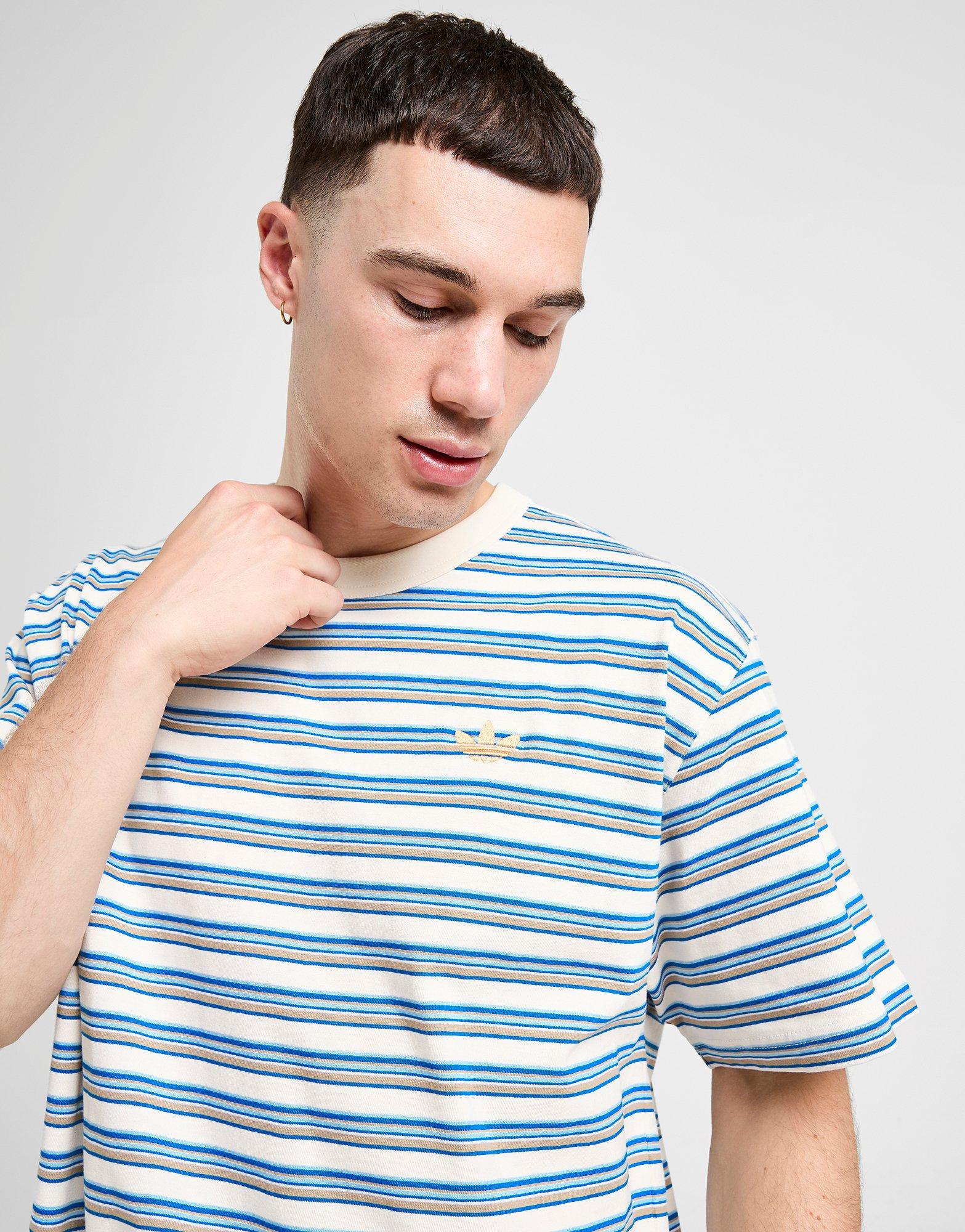 ◆adidas◆ striped tee sky blue KB8355 adidas Originals Stripe Tee - Multicolor | Free Shipping