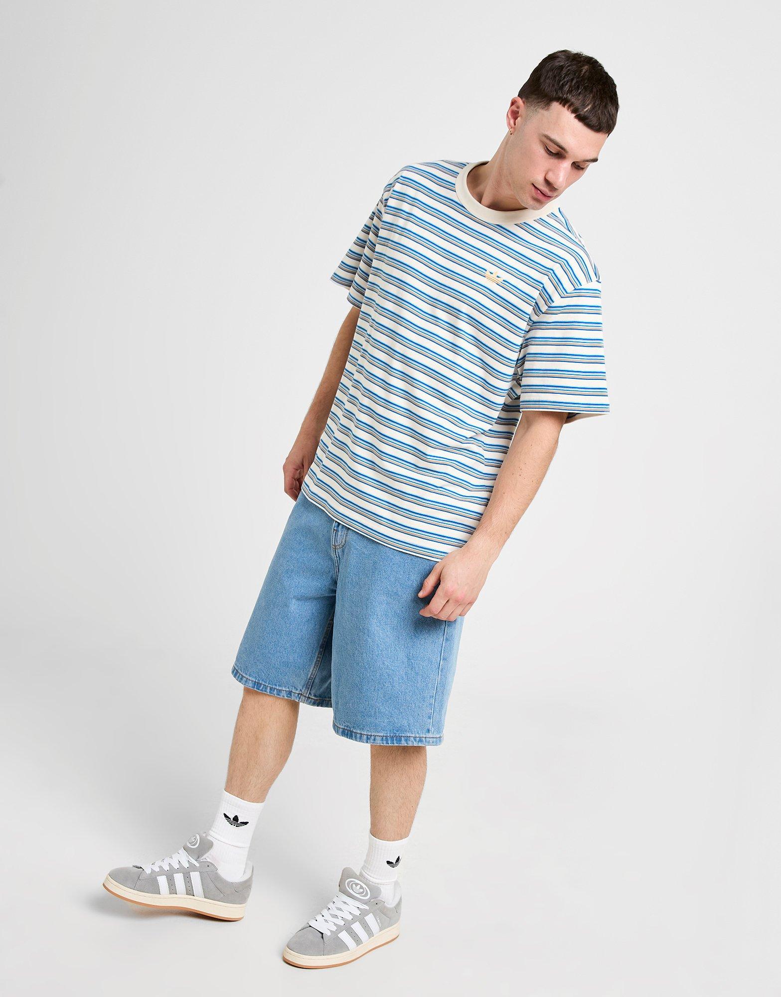 Multicolor adidas Originals Stripe T-Shirt - JD Sports Global