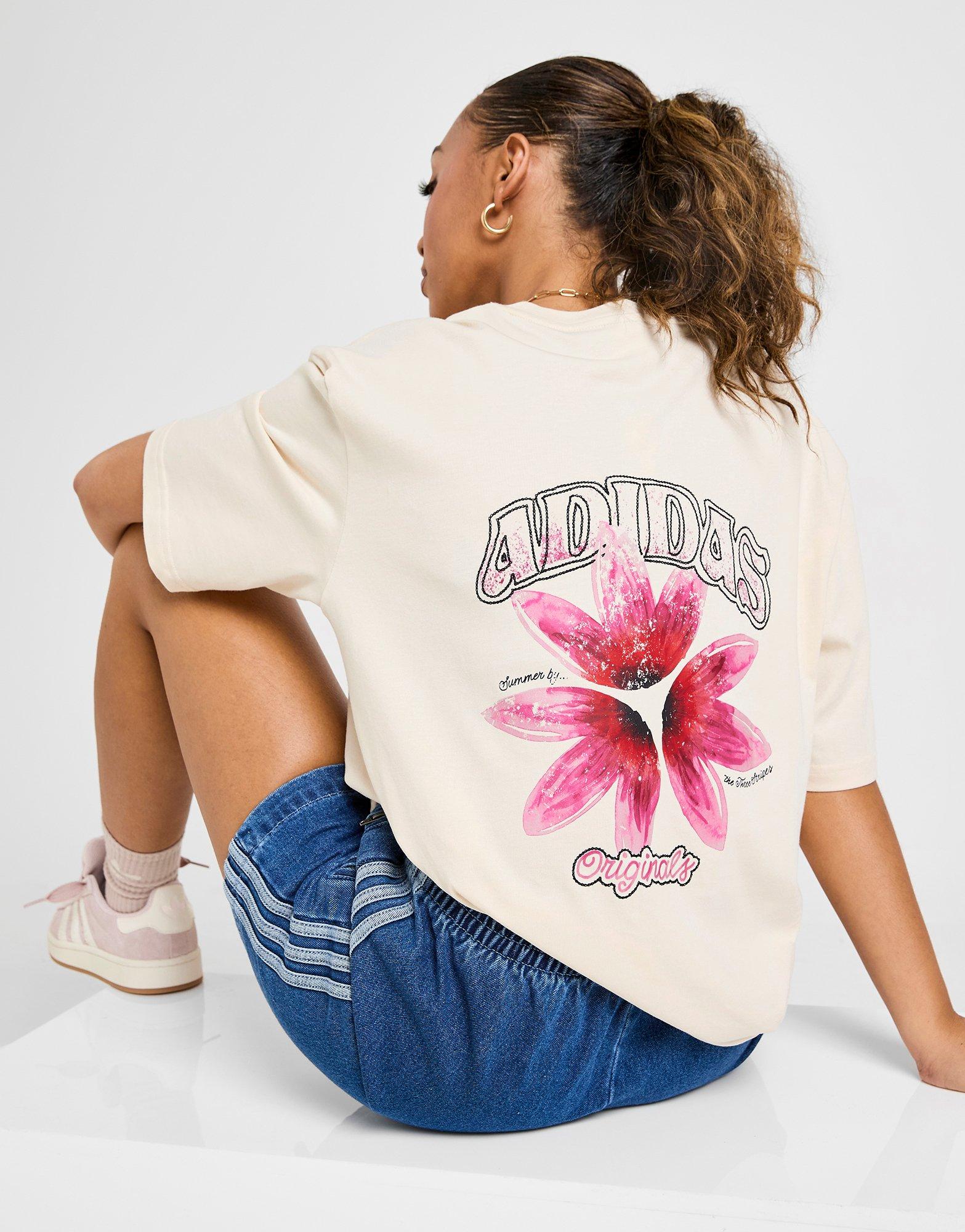 adidas Originals Flower Graphic T-Shirt