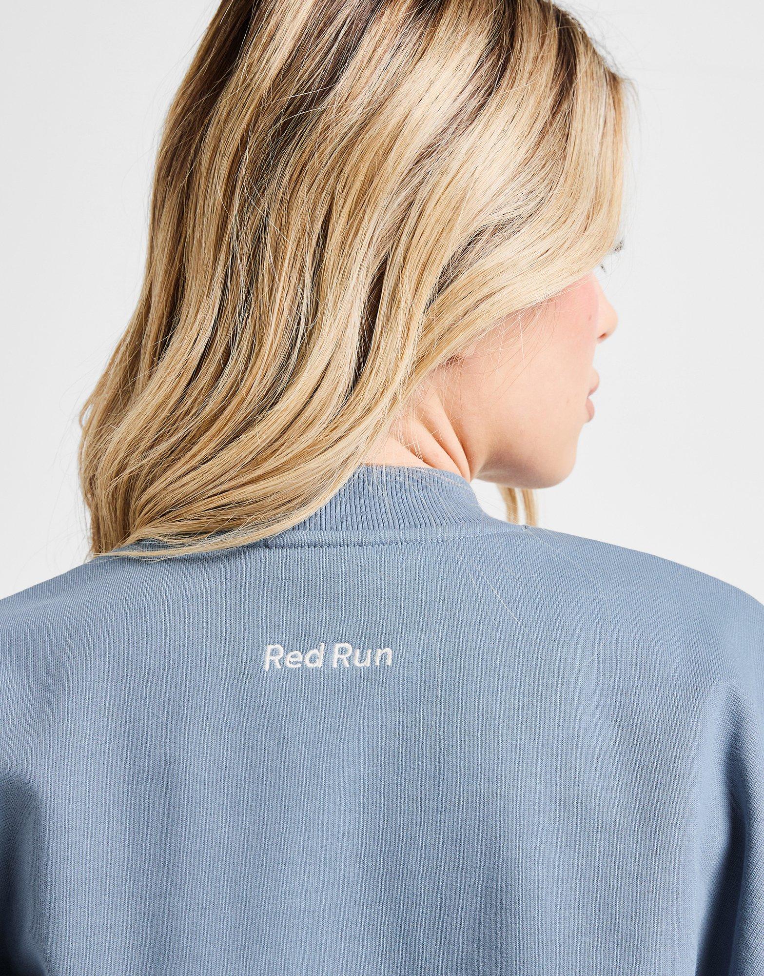 Red Run Activewear Muse Oversized Crew Sweatshirt