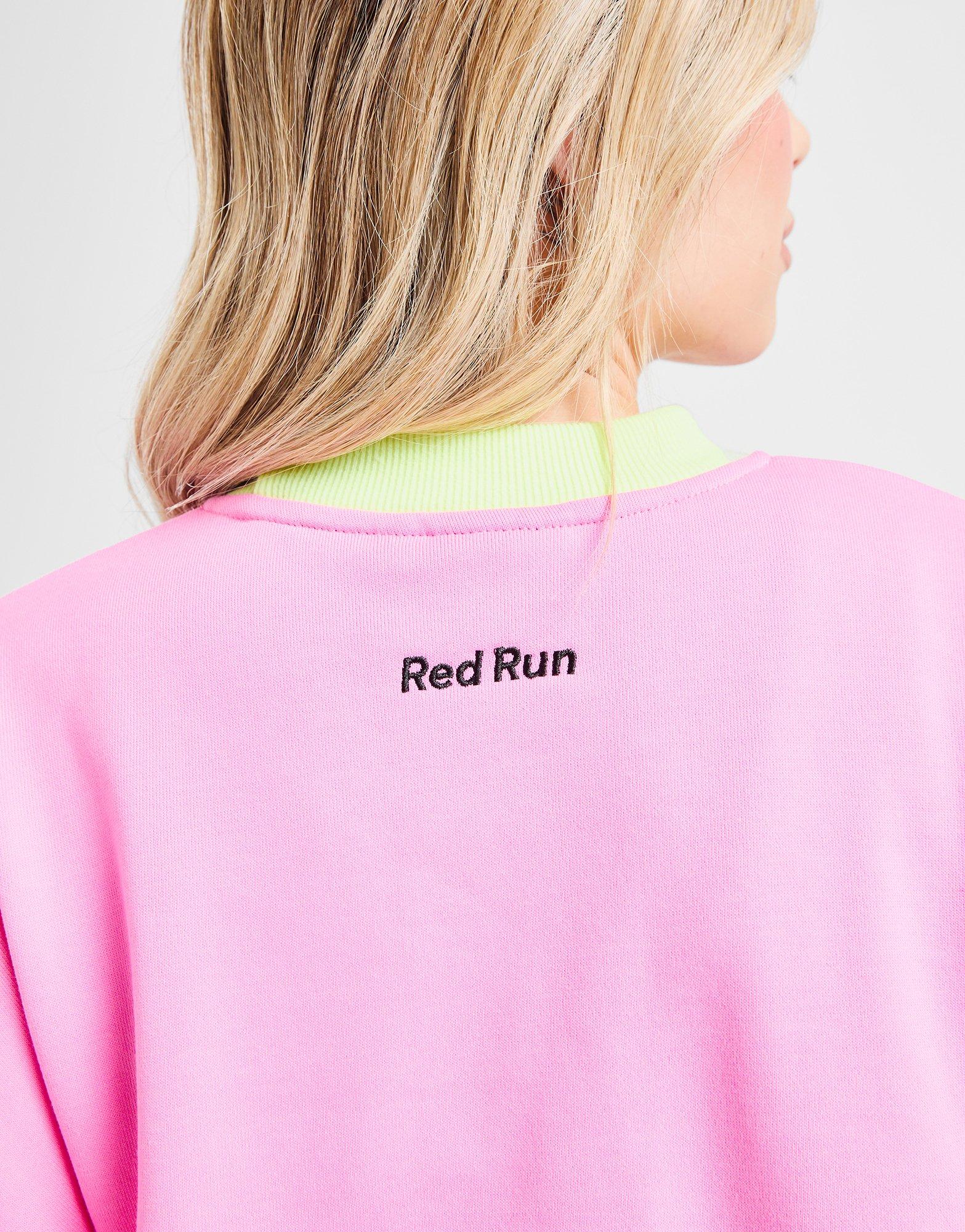 Red Run Activewear Sweat Oversized Twin Flame