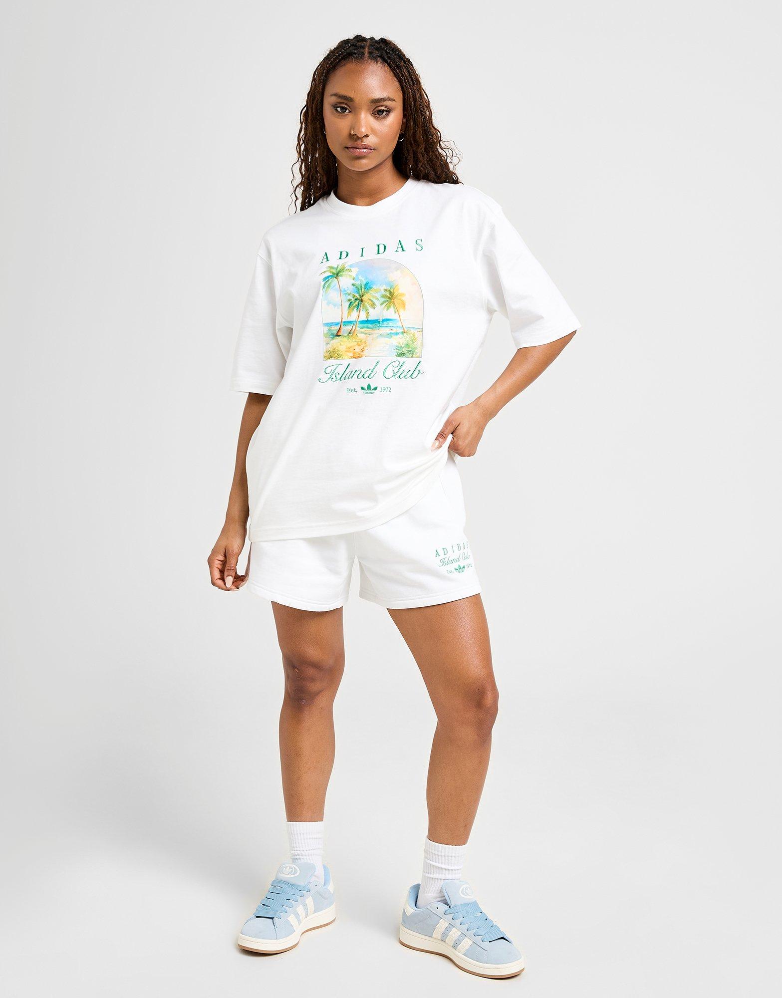 adidas Originals Island Club Boyfriend T-Shirt