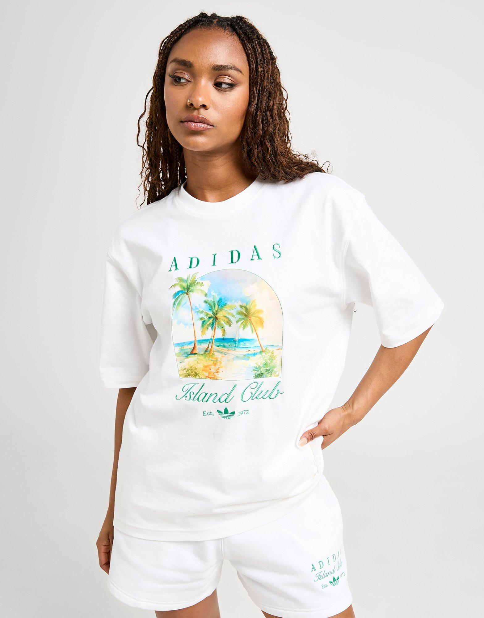 adidas Originals Island Club Boyfriend T-Shirt