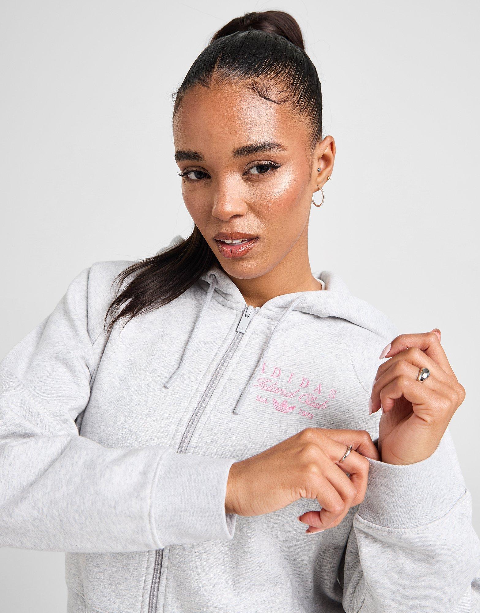 adidas Originals Island Club Full Zip Hoodie