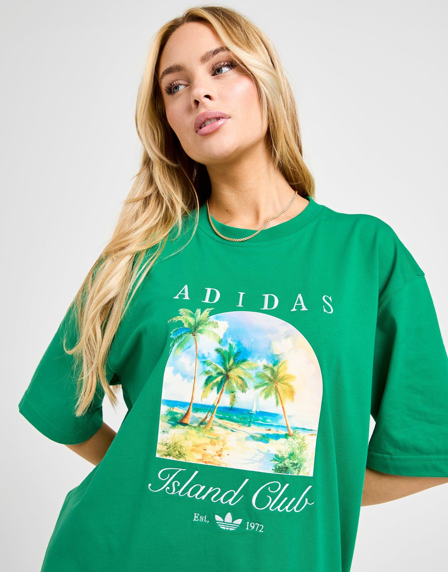 adidas Originals Island Club Boyfriend T-Shirt