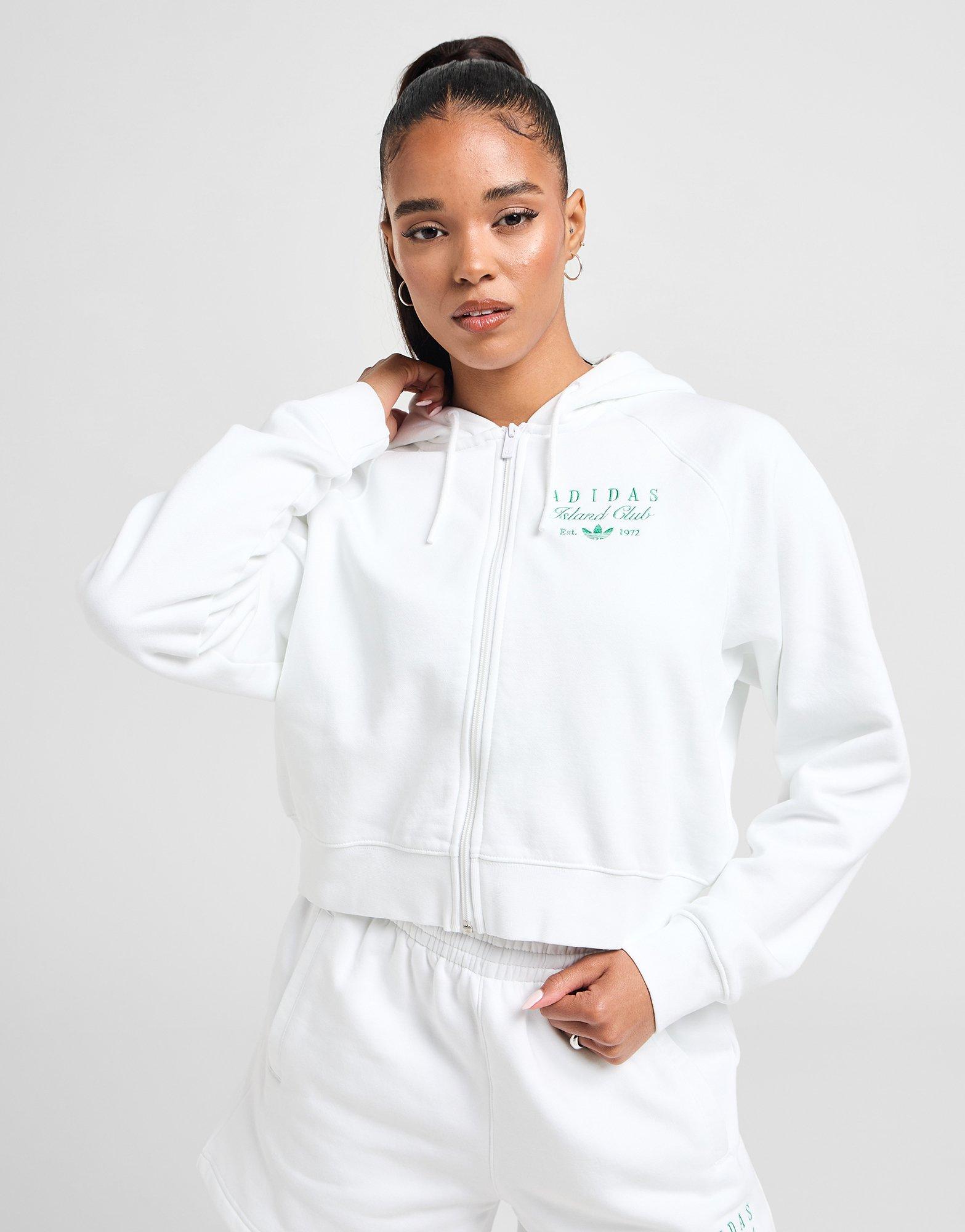 adidas Originals Island Club Full Zip Hoodie