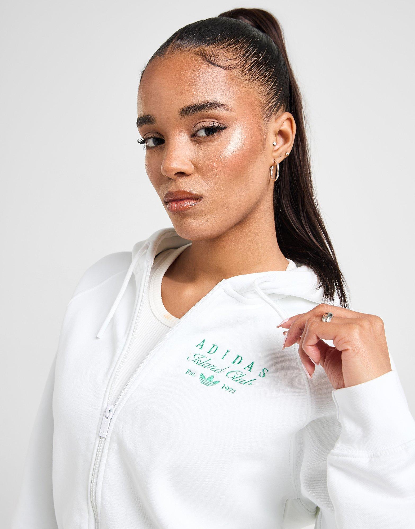adidas Originals Island Club Full Zip Hoodie