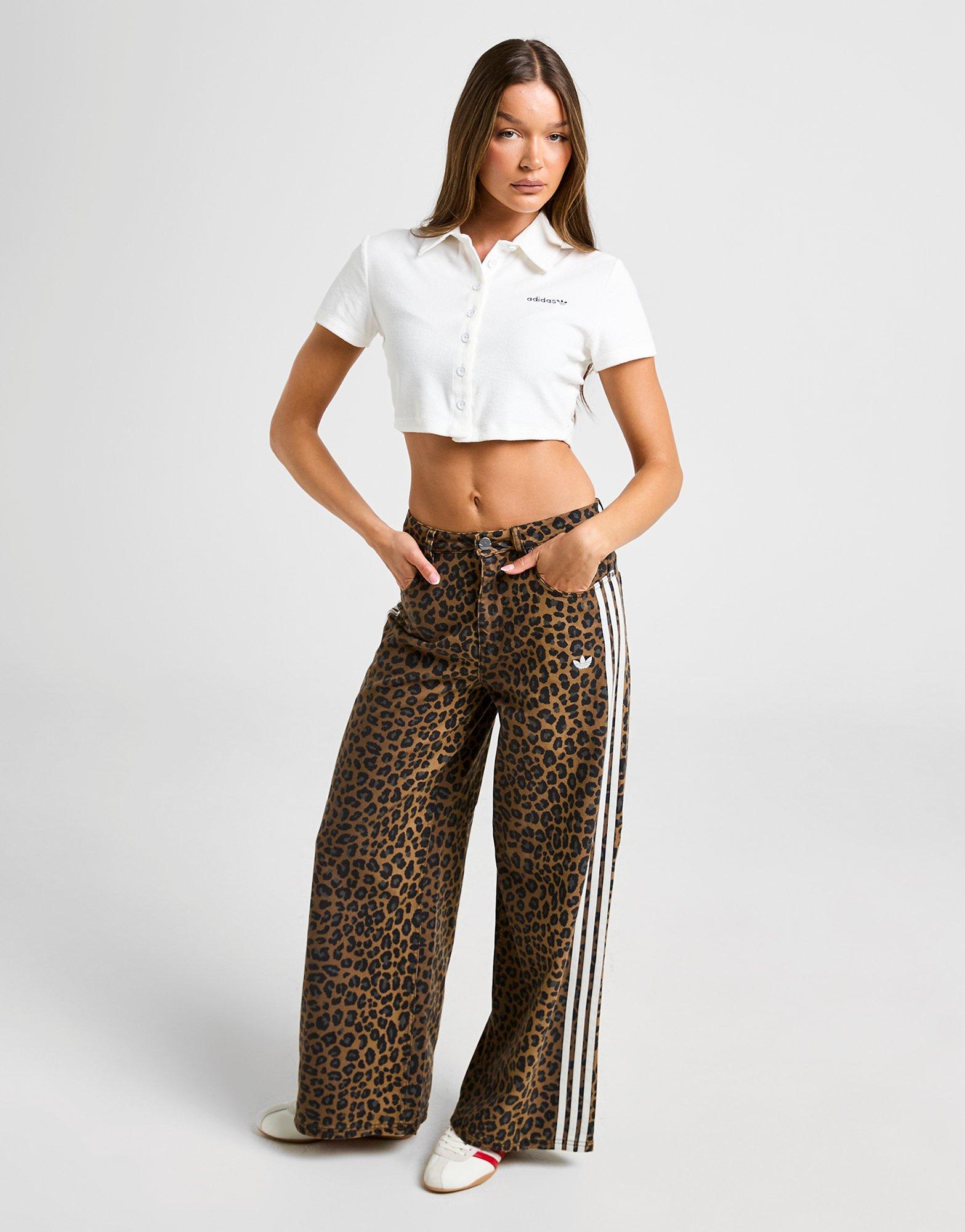 adidas Originals Towel Cropped Polo Shirt