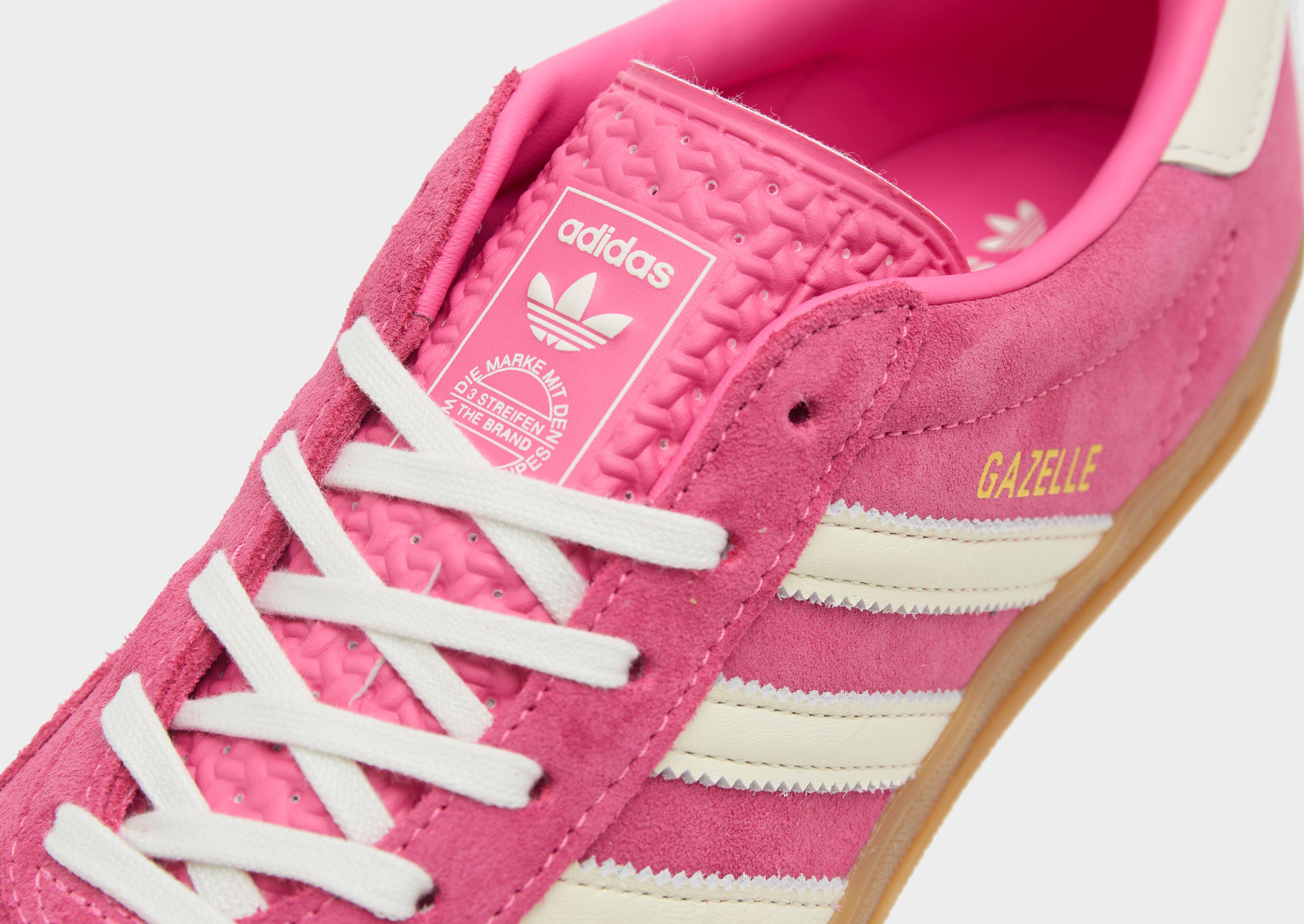 adidas Gazelle Indoor Pink 22.5〜23㎝ Adidas: Gazelle Indoor Sneakers (Pink/Green) | DSMNY E-SHOP