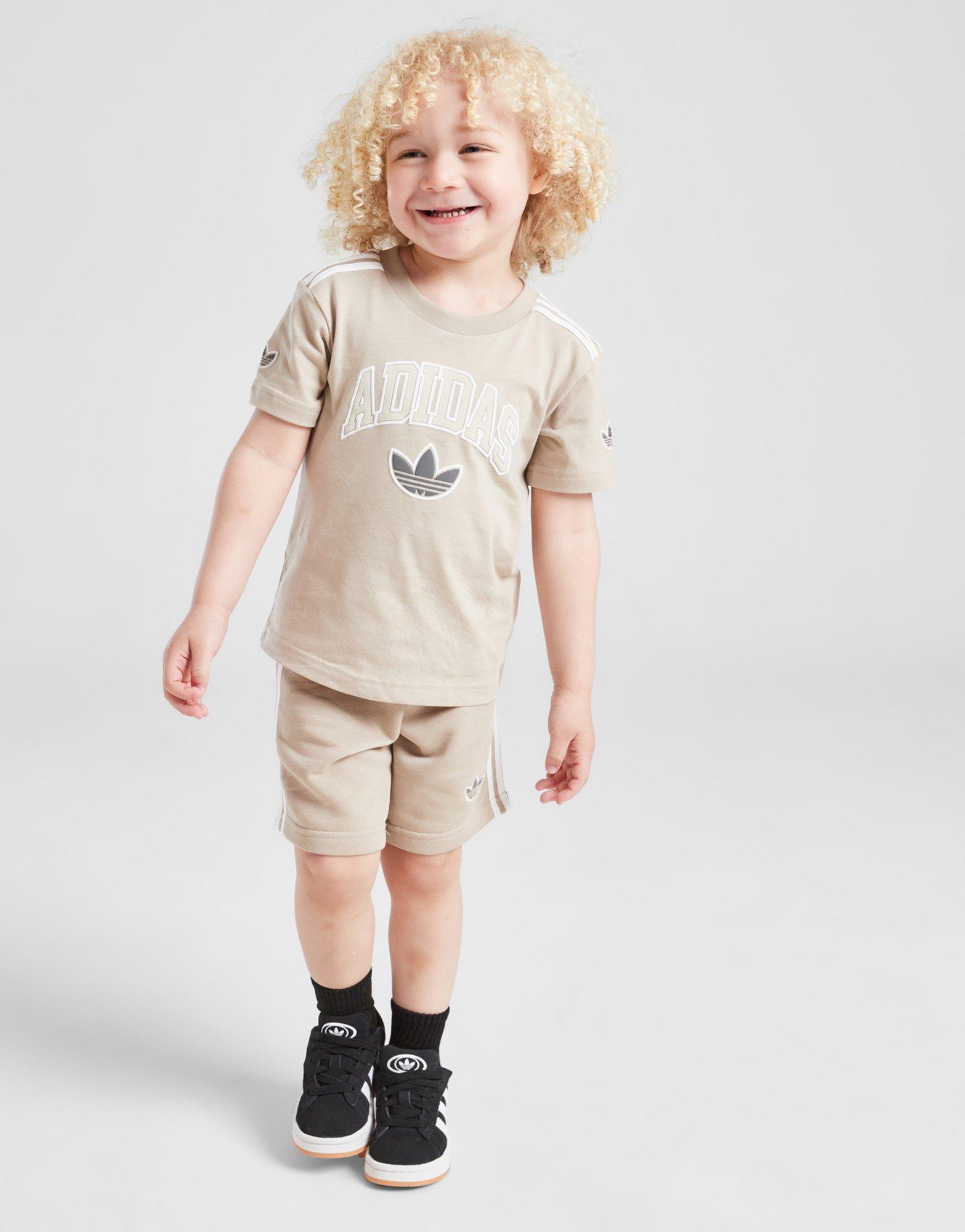 adidas Originals Varsity T-Shirt/Shorts Set Babys