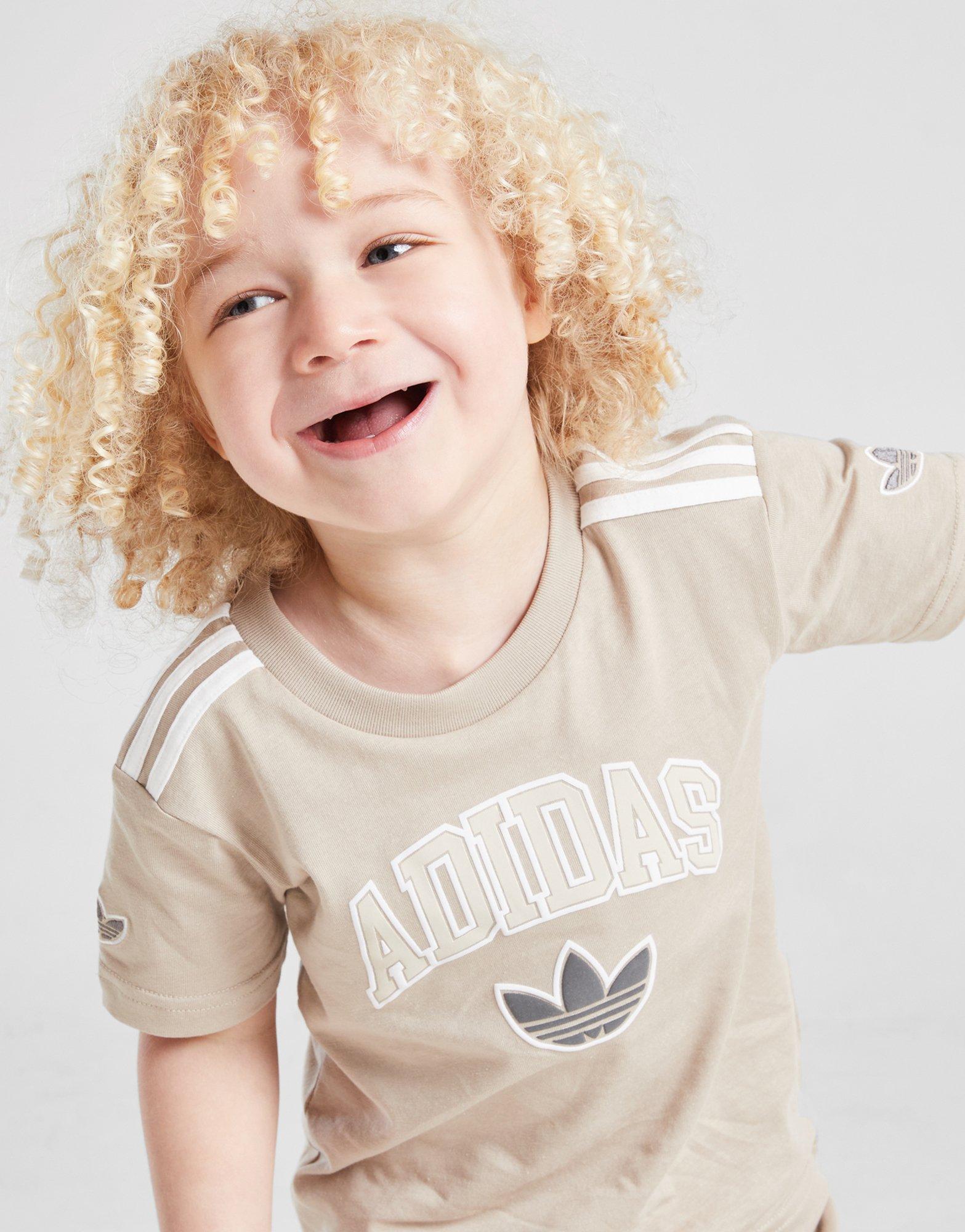 adidas Originals Varsity T-Shirt/Shorts Set Babys