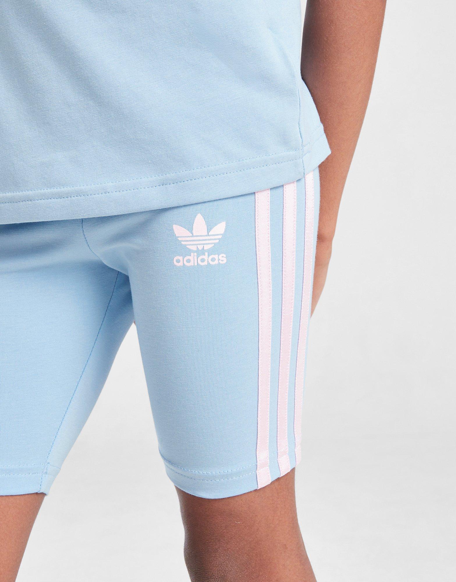 adidas Originals Trefoil All Over Print T-Shirt/Shorts Set Kleinkinder