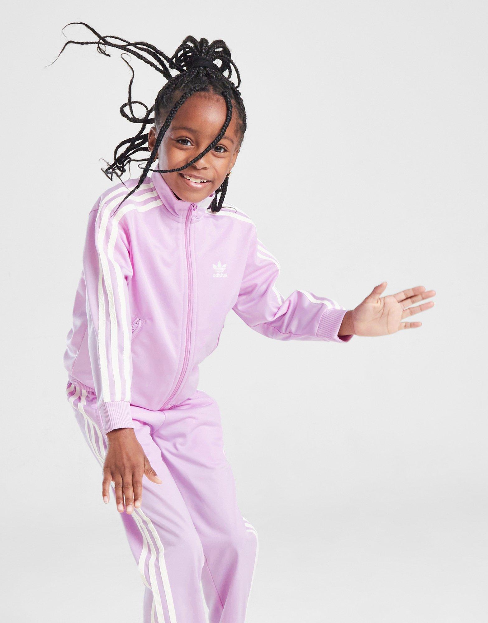 adidas Originals Girls' Firebird Full Zip Tracksuit Children