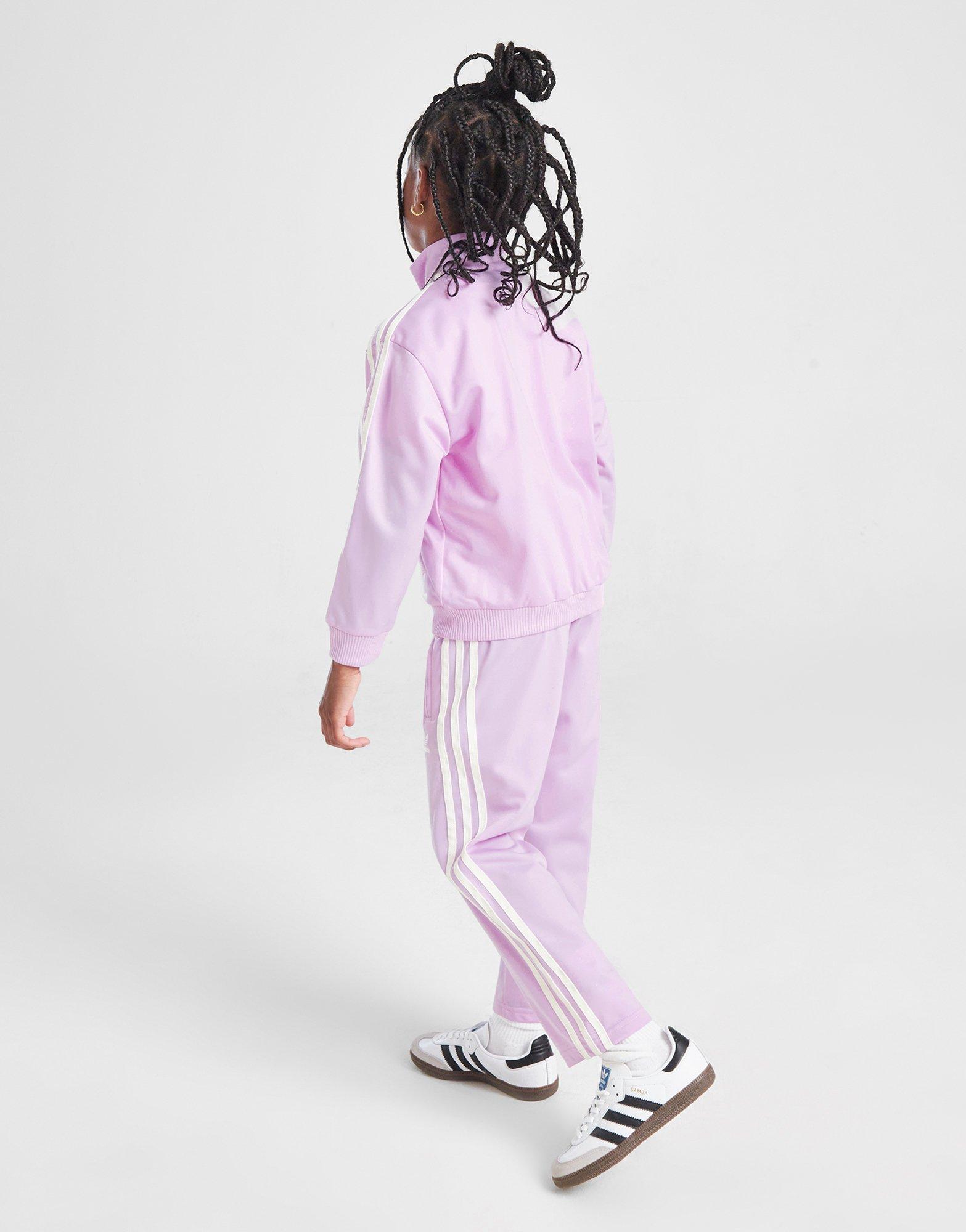adidas Originals Girls' Firebird Full Zip Tracksuit Children