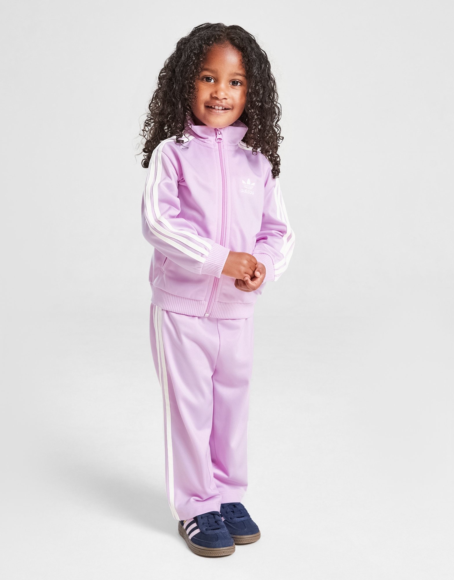Purple Jd Kids Clothes Purple Adidas Originals Firebird Full Zip