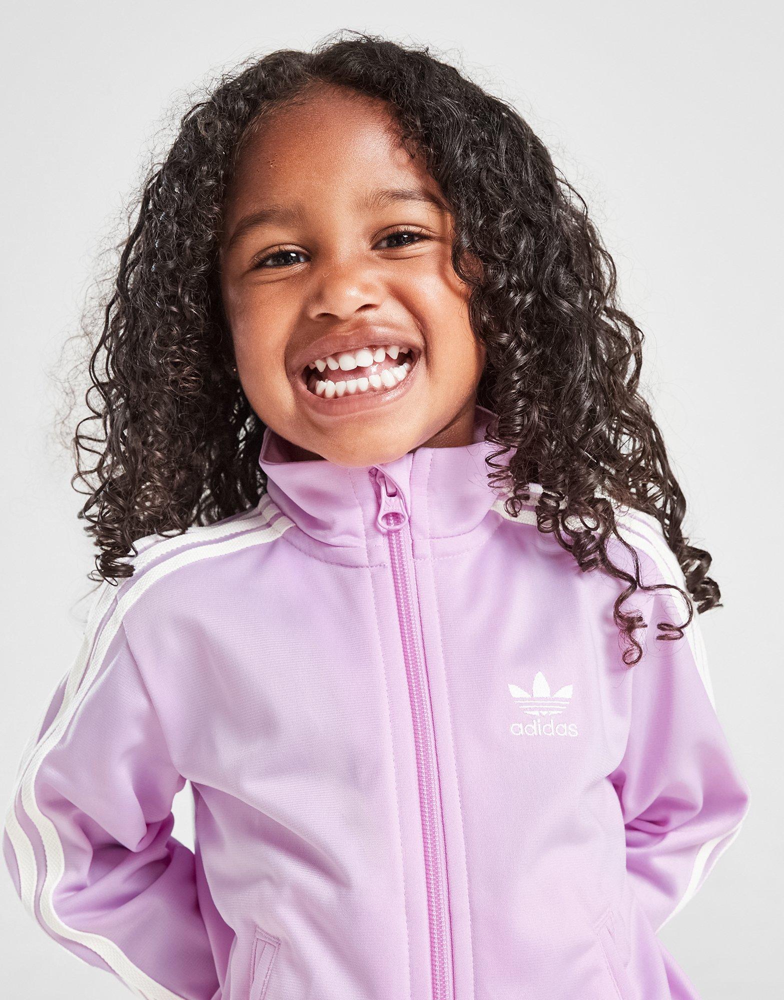 adidas Originals Girls' Firebird Full Zip Tracksuit Infant