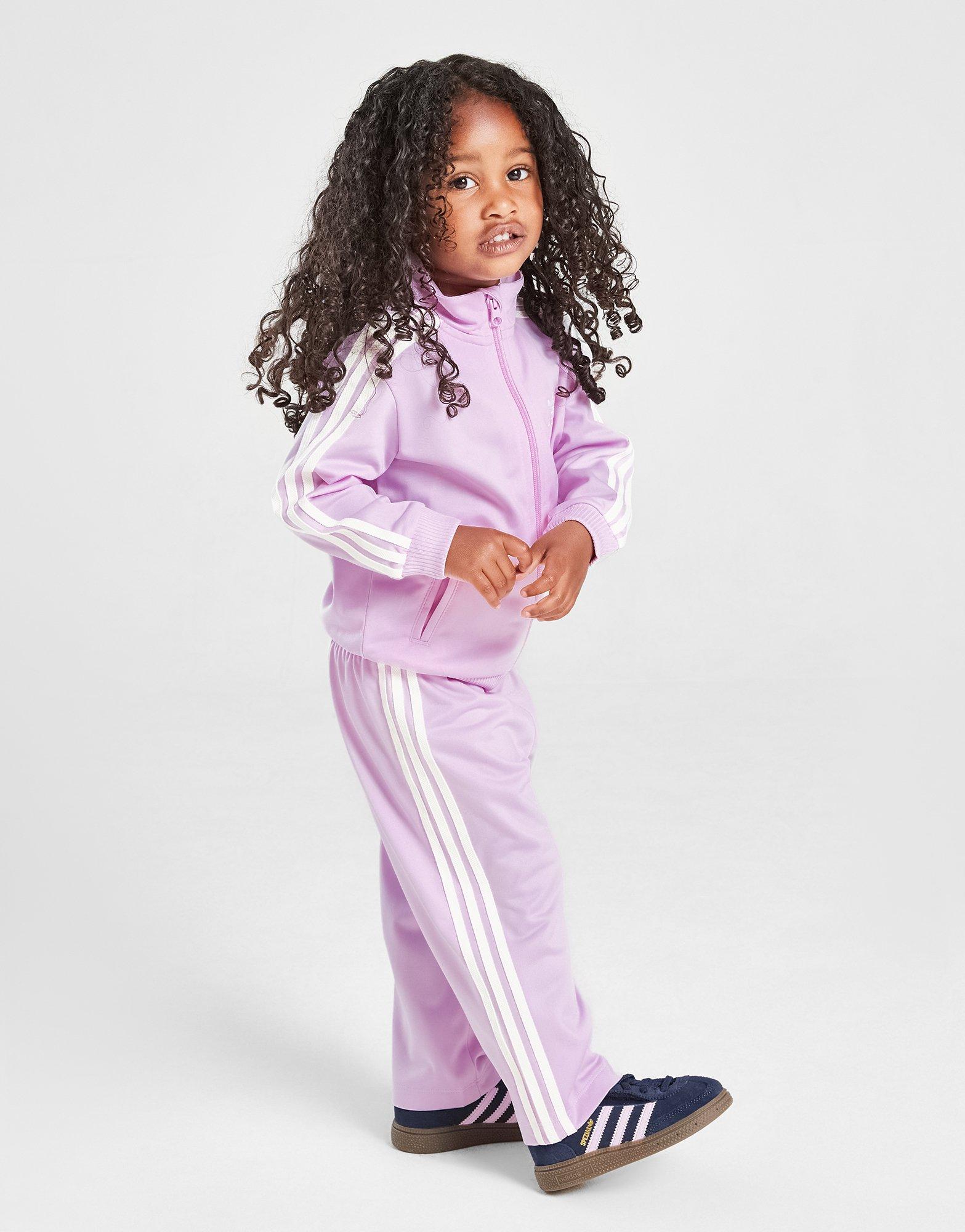 adidas Originals Girls' Firebird Full Zip Tracksuit Infant
