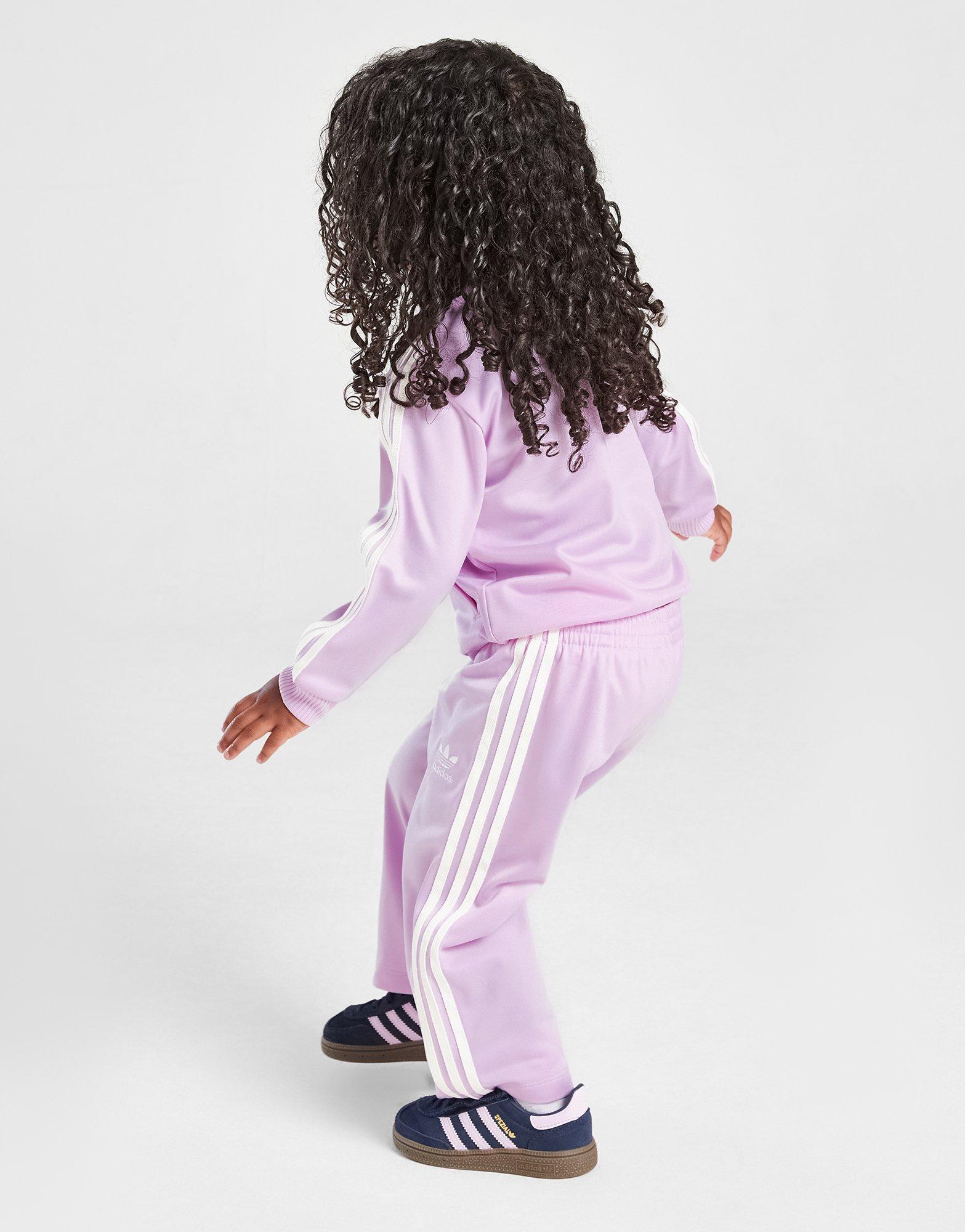 adidas Originals Girls' Firebird Full Zip Tracksuit Infant