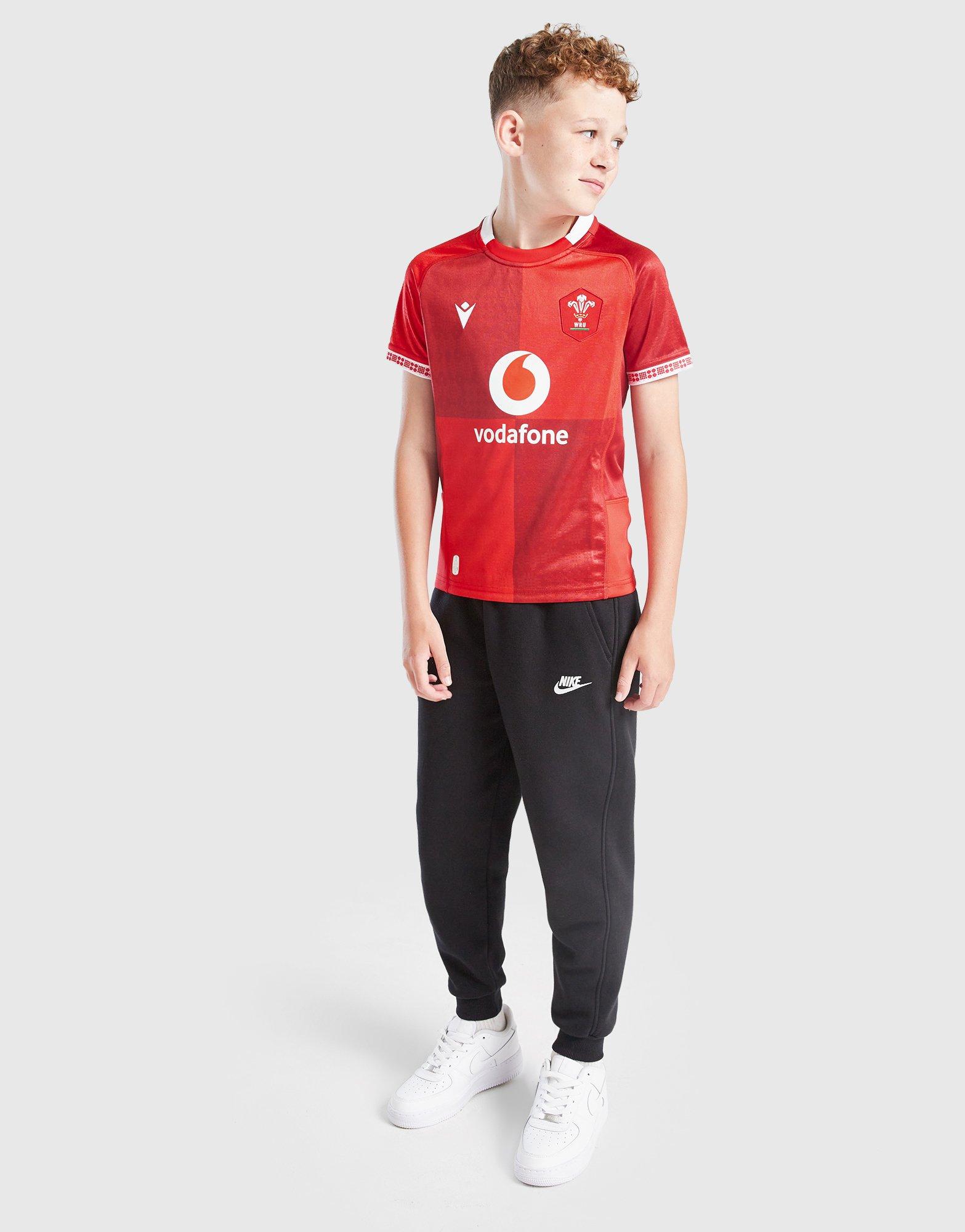 Macron Welsh Rugby 2025/26 Home Shirt Junior