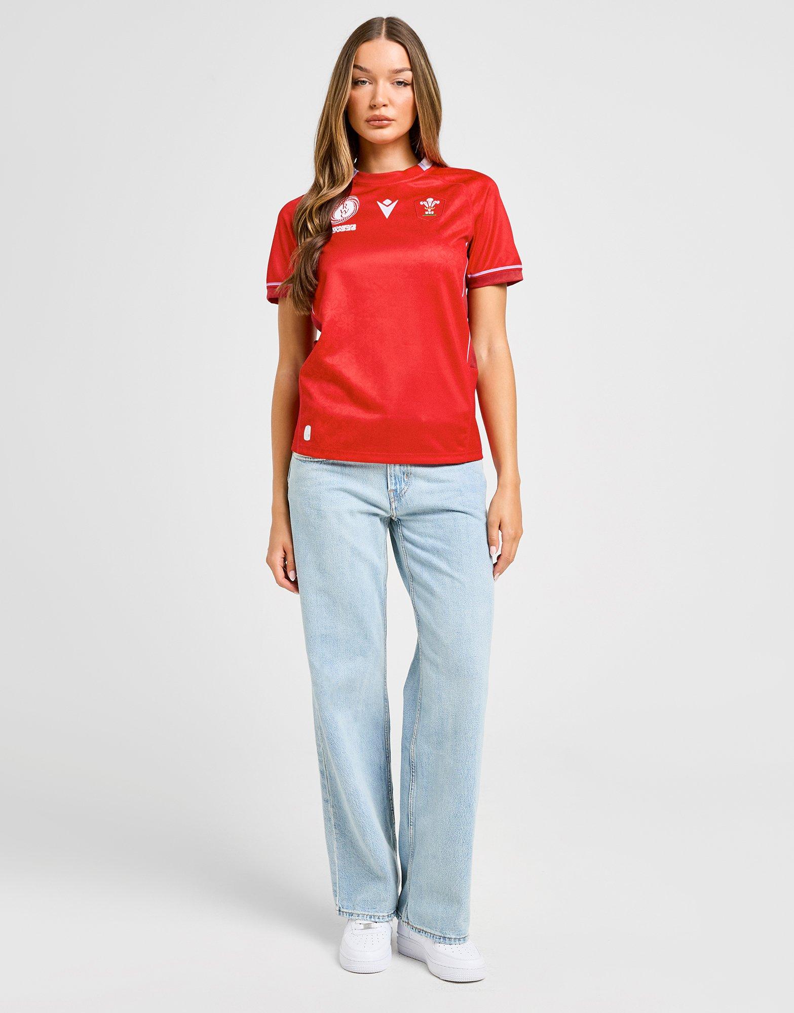 Macron Welsh Rugby 2025/26 WRWC Shirt Women's