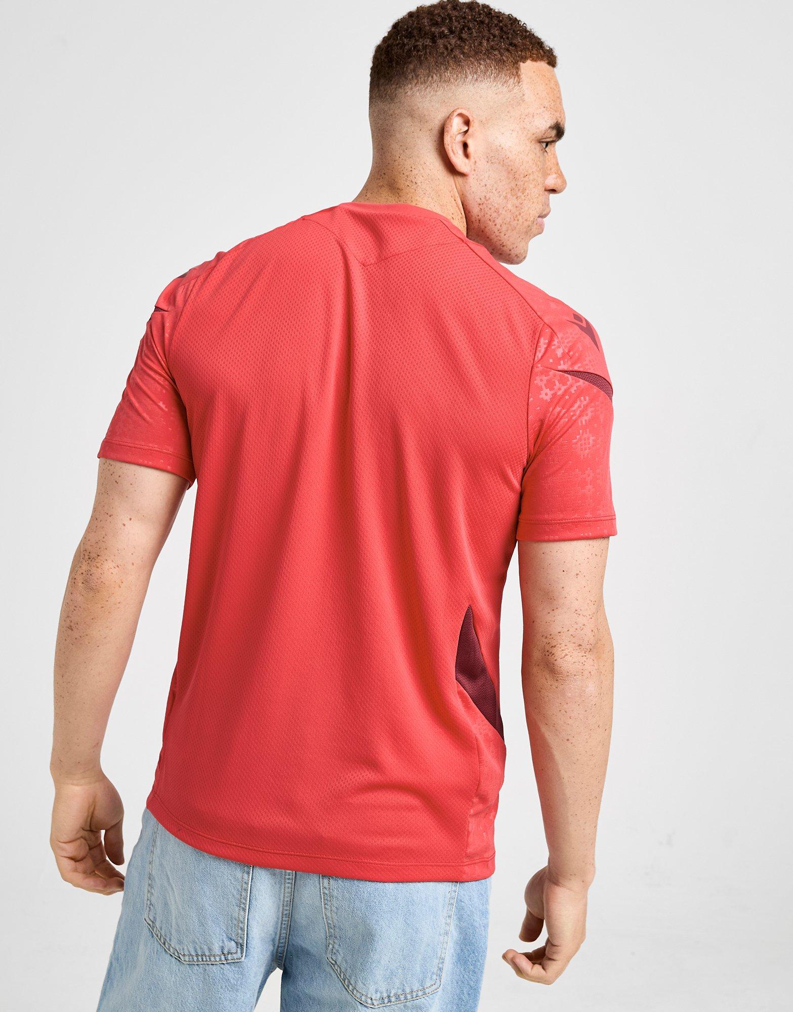 Macron Wales Rugby Training Shirt