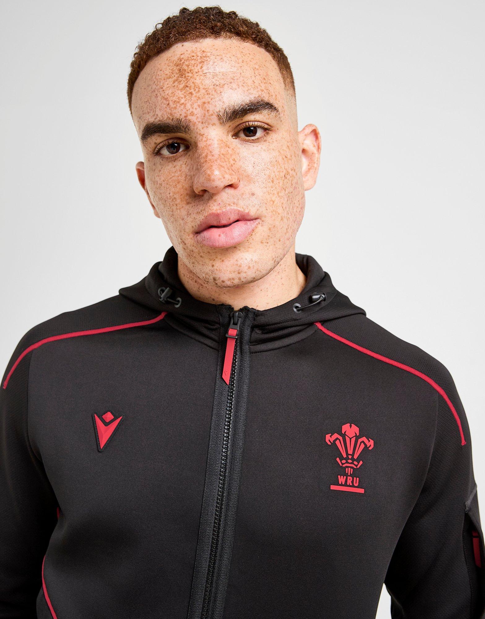 Macron Welsh Rugby Travel Hoodie
