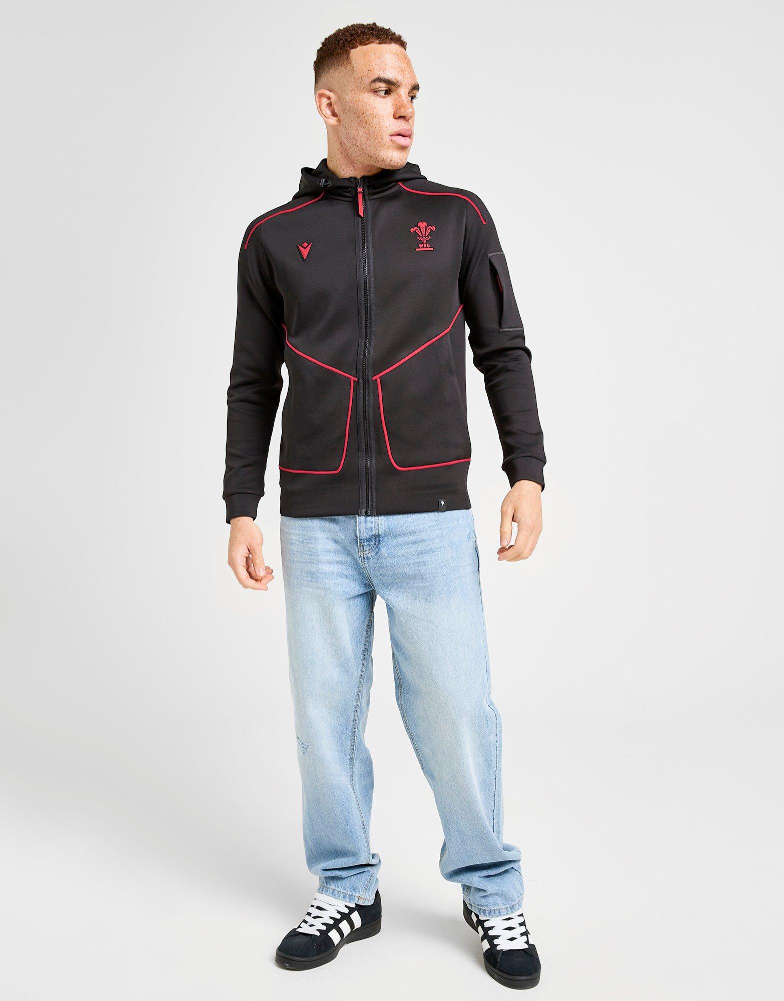 Macron Welsh Rugby Travel Hoodie