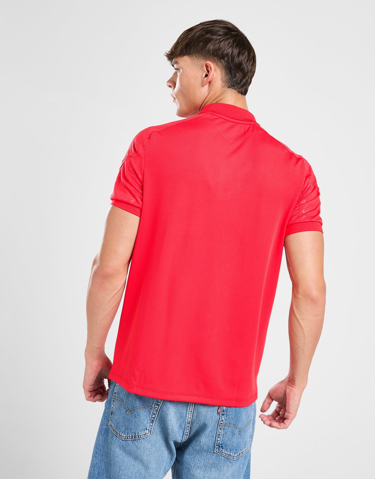 Macron Welsh Rugby Travel Poloshirt