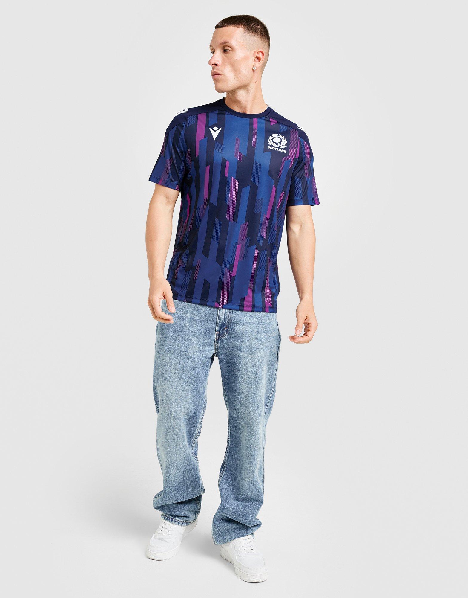 Macron Scotland Rugby Warm Up Shirt