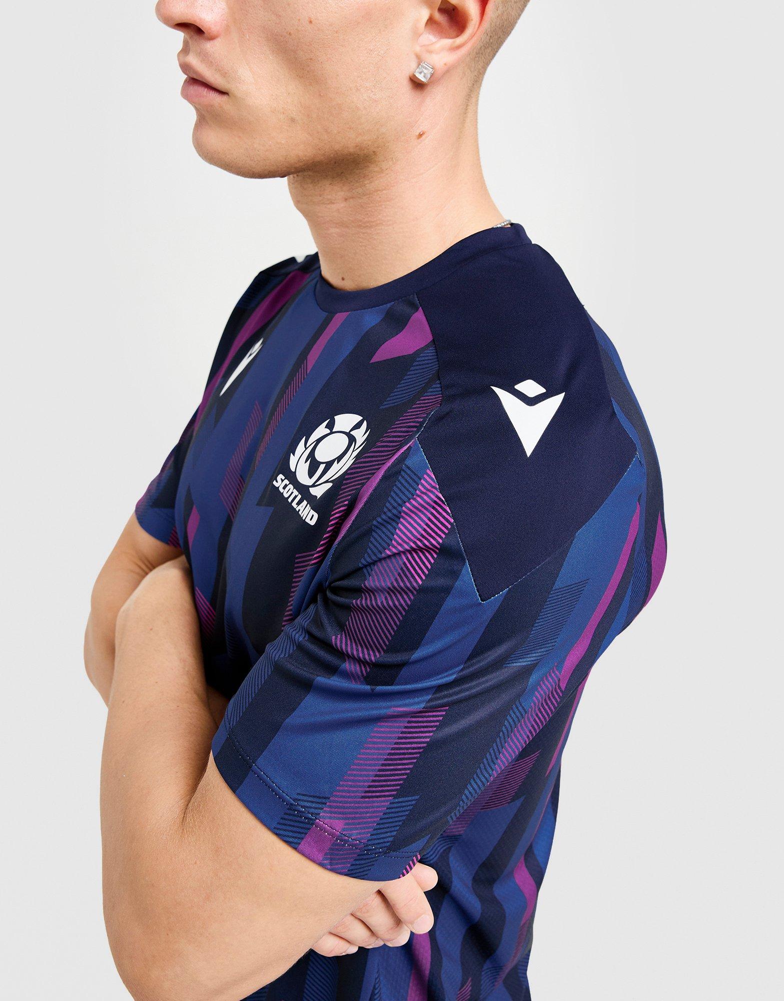 Macron Scotland Rugby Warm Up Shirt