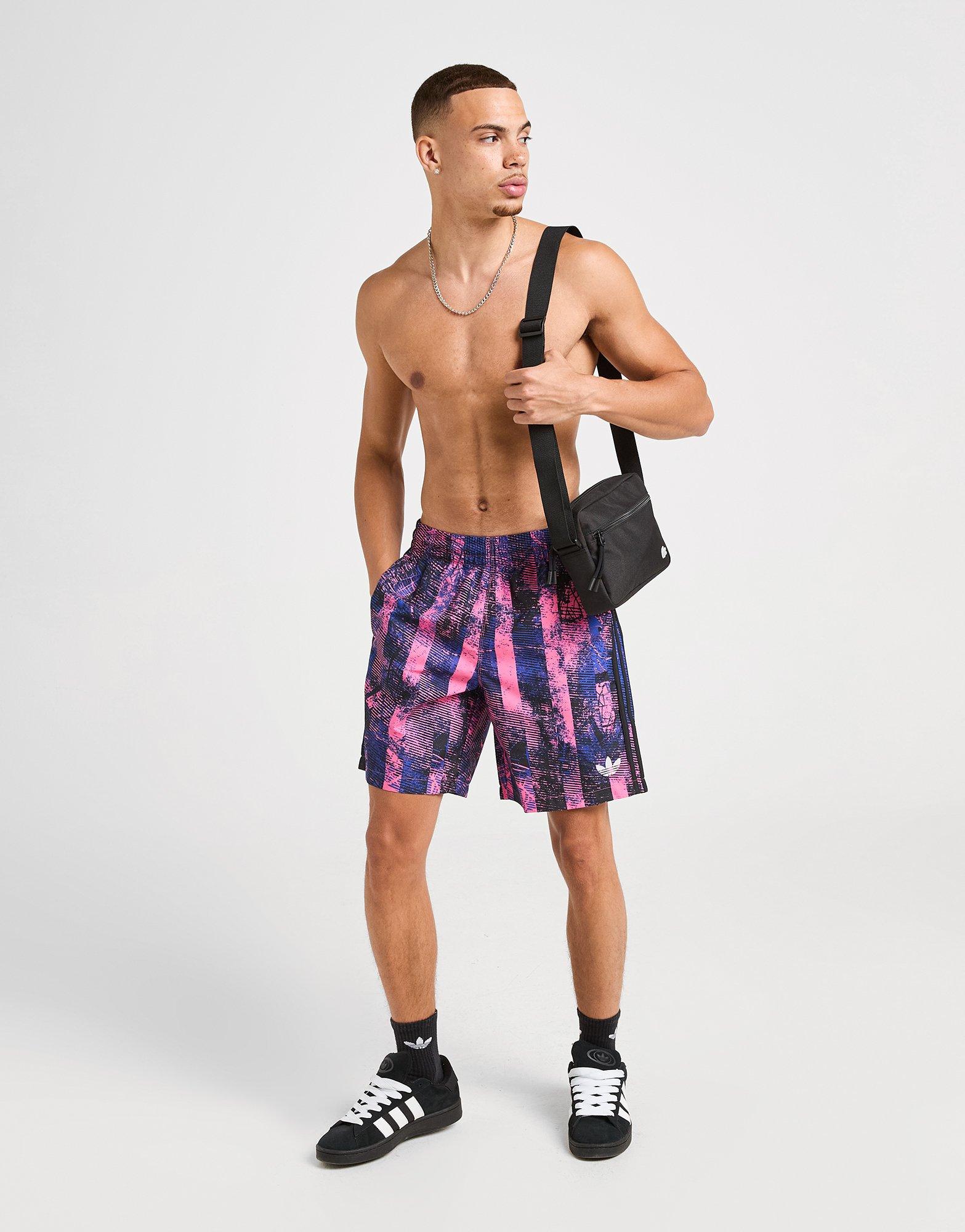 adidas Originals Football All Over Print Swim Shorts