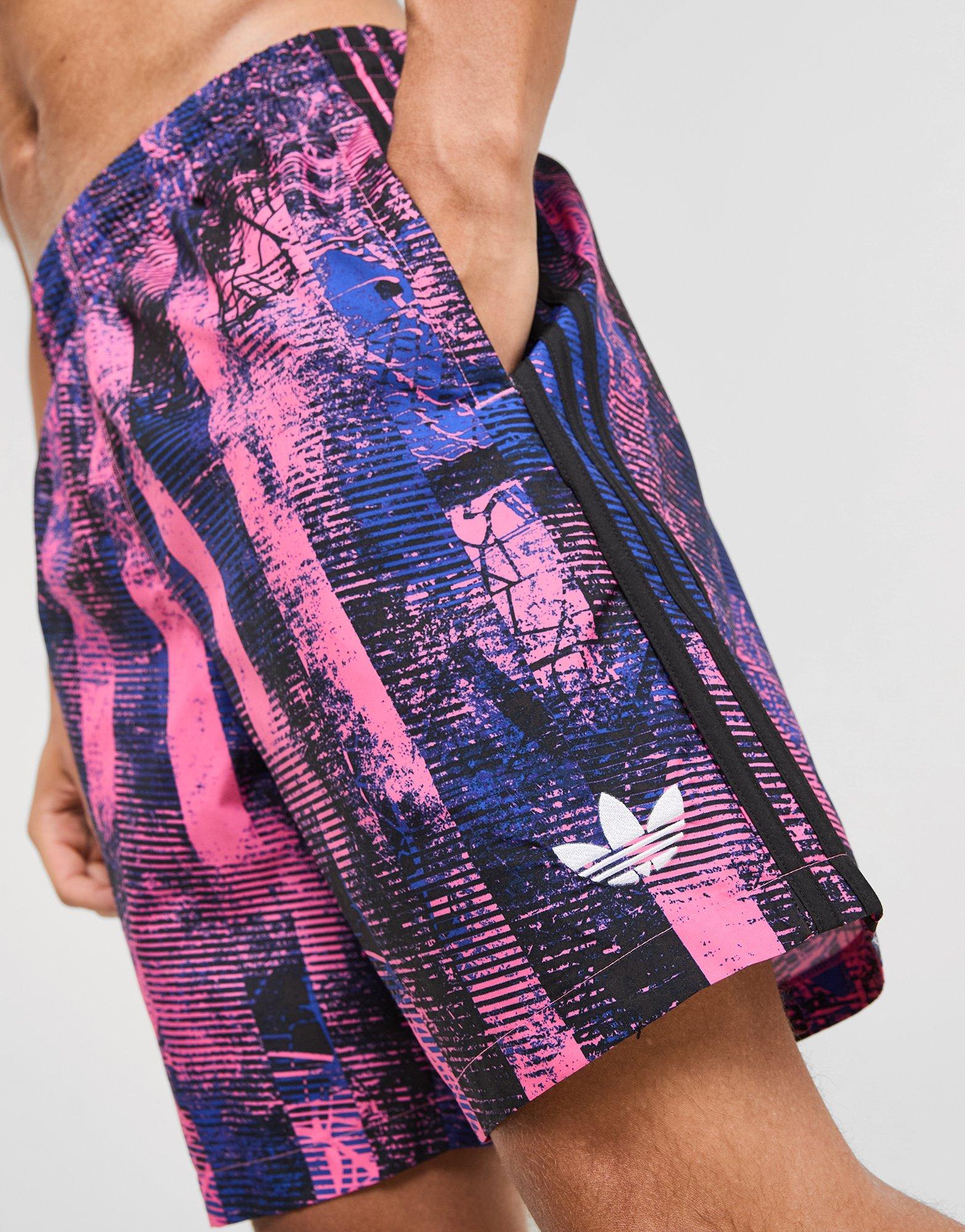 adidas Originals Football All Over Print Swim Shorts