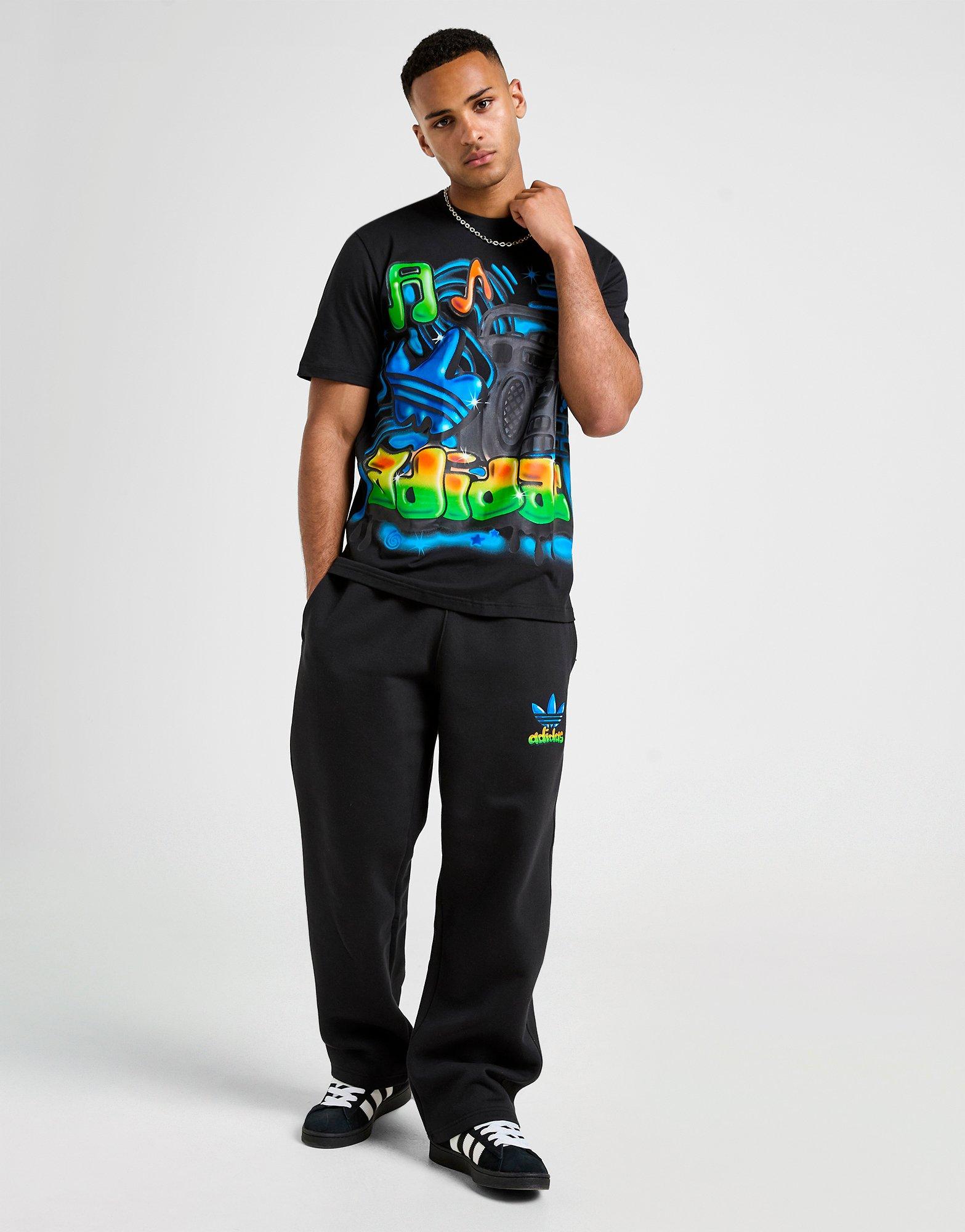 adidas｜ Originals Boombox グラフィック半袖Tシャツ Black adidas Originals Boombox T-Shirt - JD Sports Global