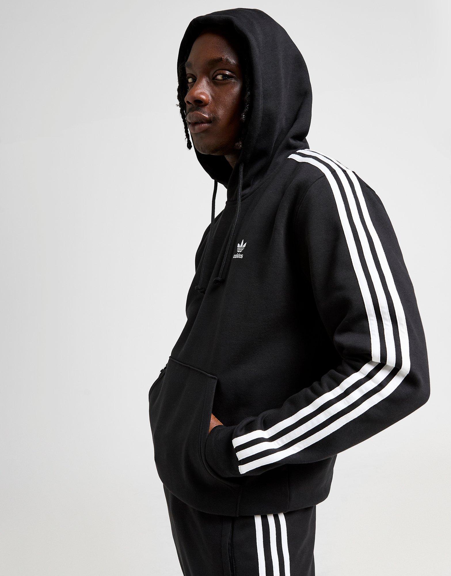 【英国限定】adidas originals 3-line Logo Hoodie adidas Originals Men's Adicolor 3-Stripes Hoodie, Medium