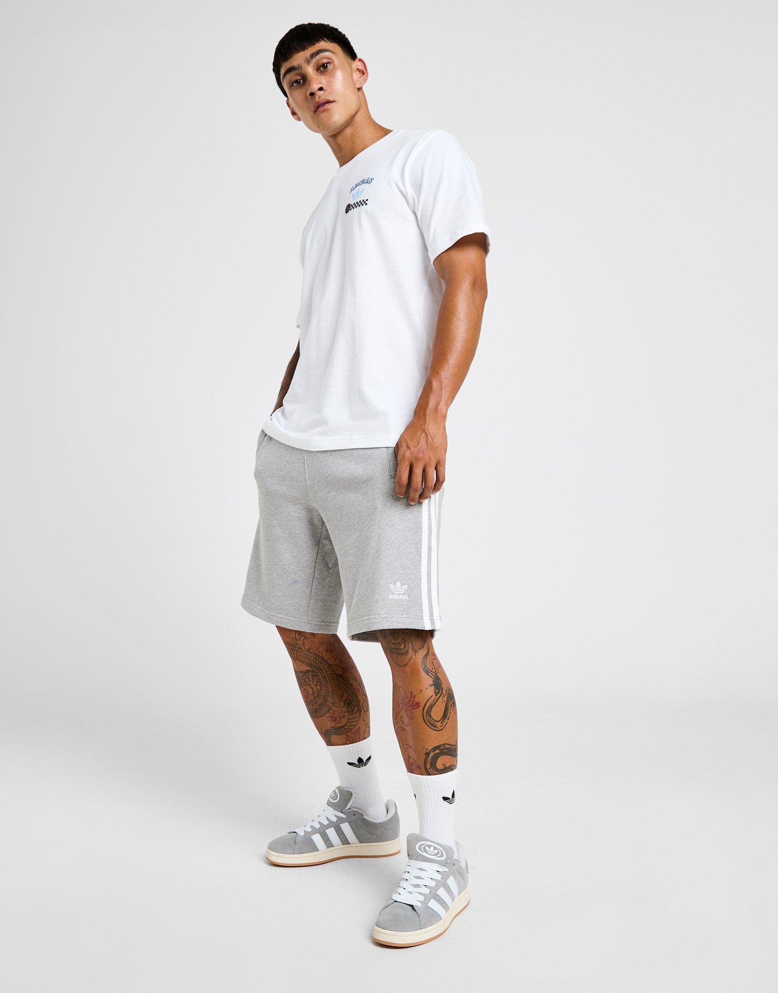 adidas Originals 3-Stripes Fleece Shorts