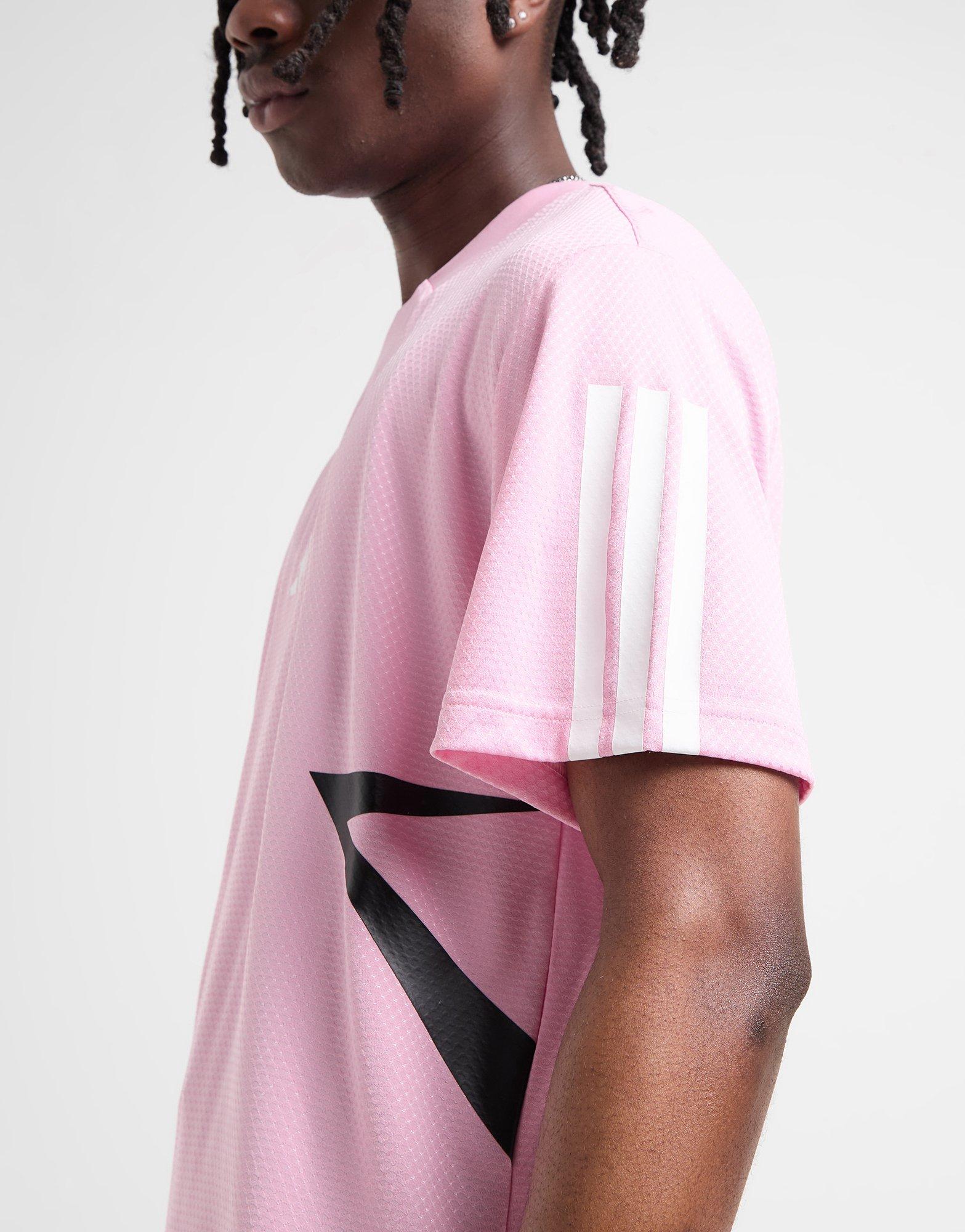 売れ筋商品|||アディダス Tシャツ レディース トップス TIRO TRAINING - Sports T-shirt - blush pink adidas Training T-Shirt Tiro Essentials - Black/Pink Woman