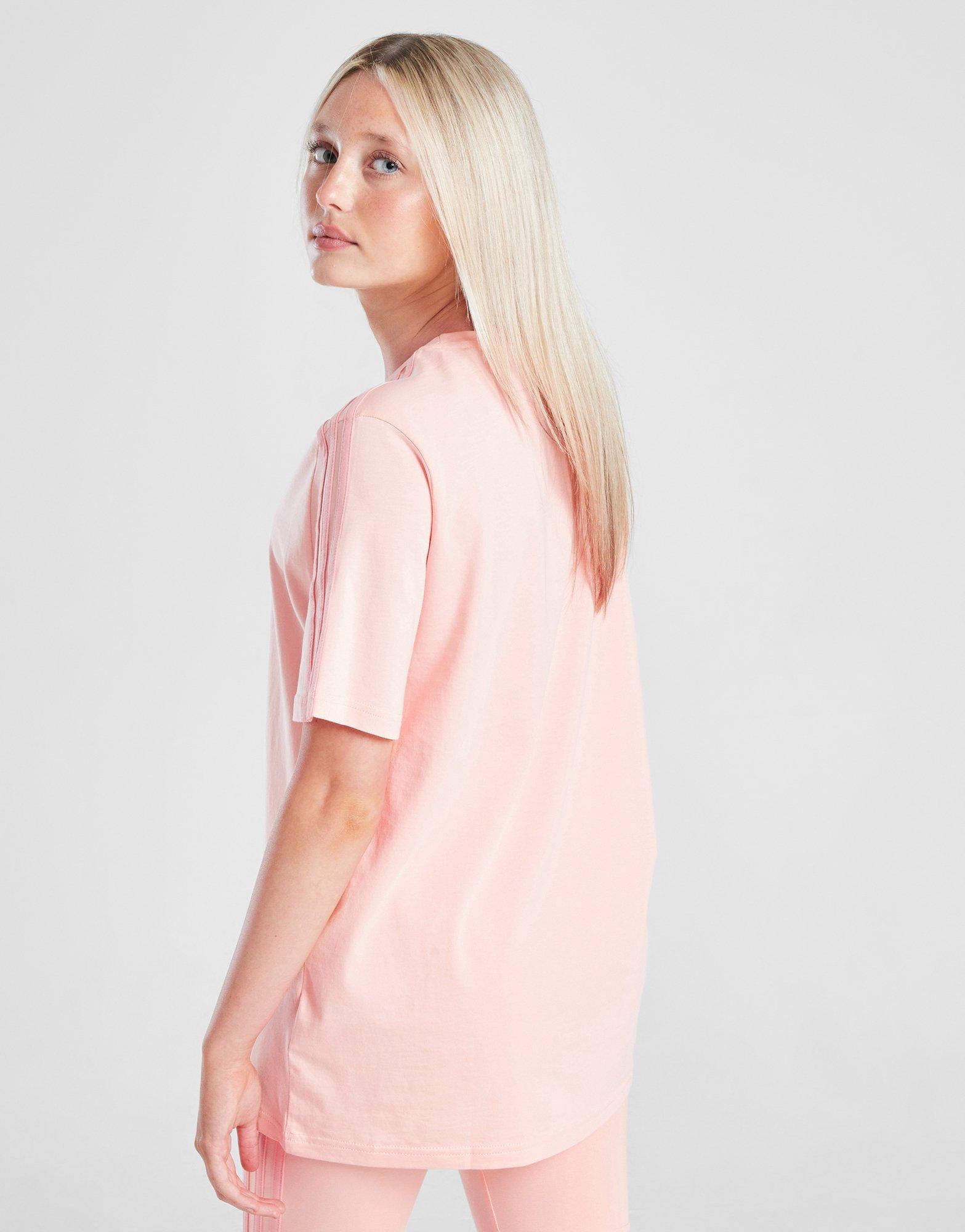 adidas Girls' 3-Stripes T-Shirt Junior