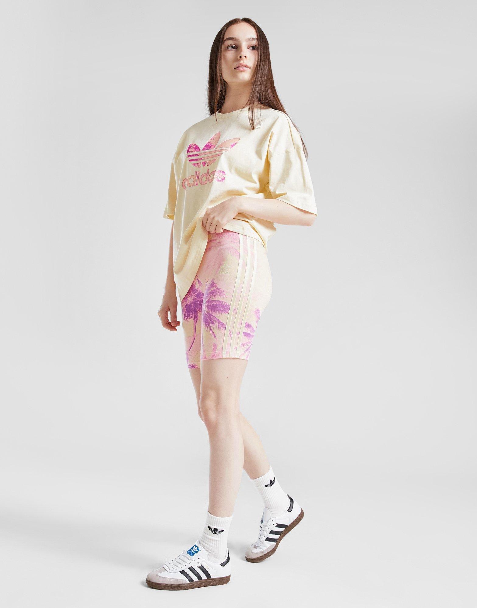 adidas Originals Girls' Palm Cycle Shorts Junior