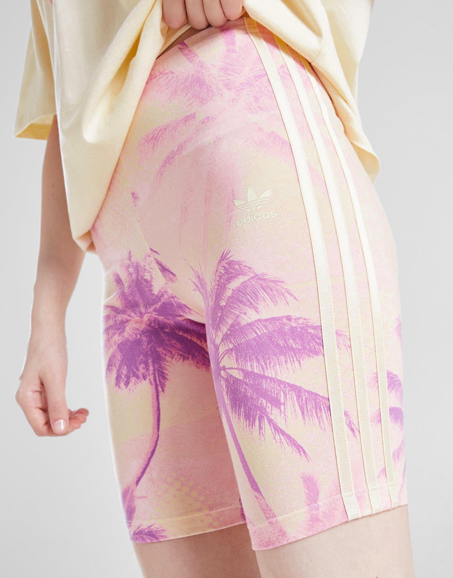 Adidas Originals Adidas Tie Dye Biker Shorts Adidas Women's